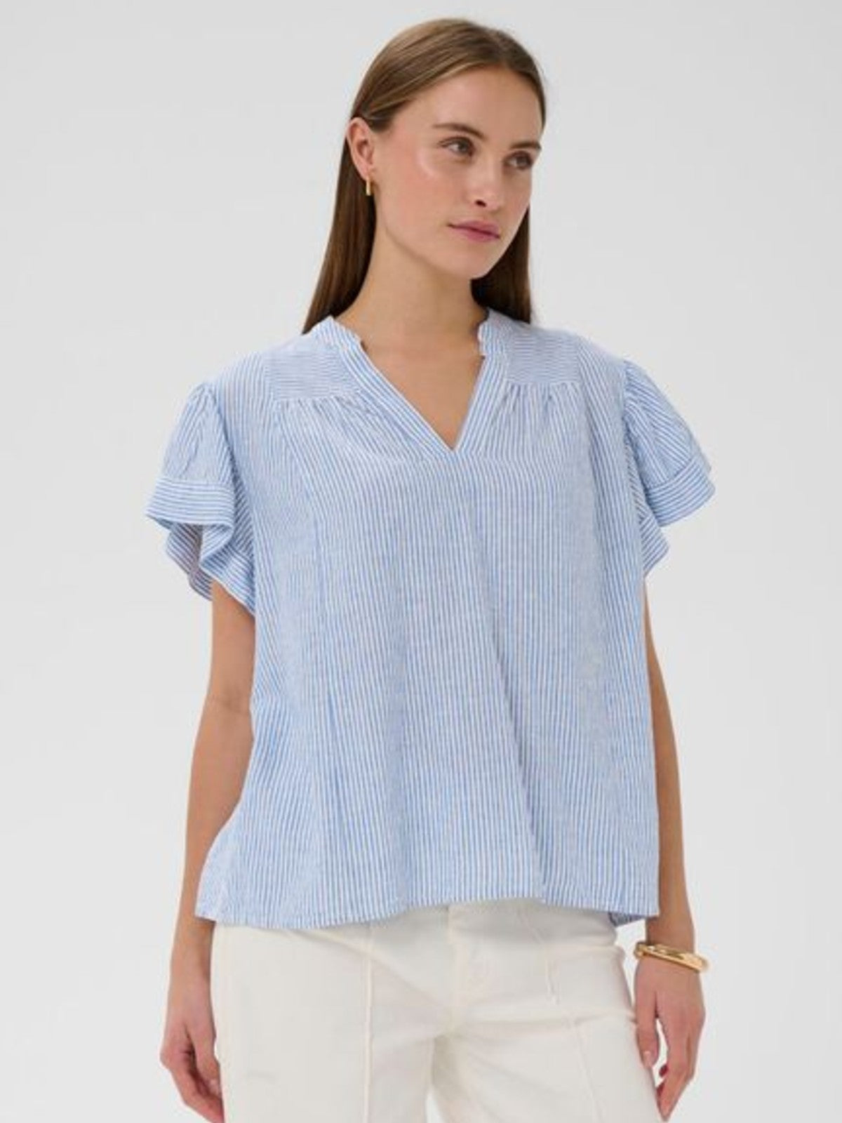 Aria Striped Blouse