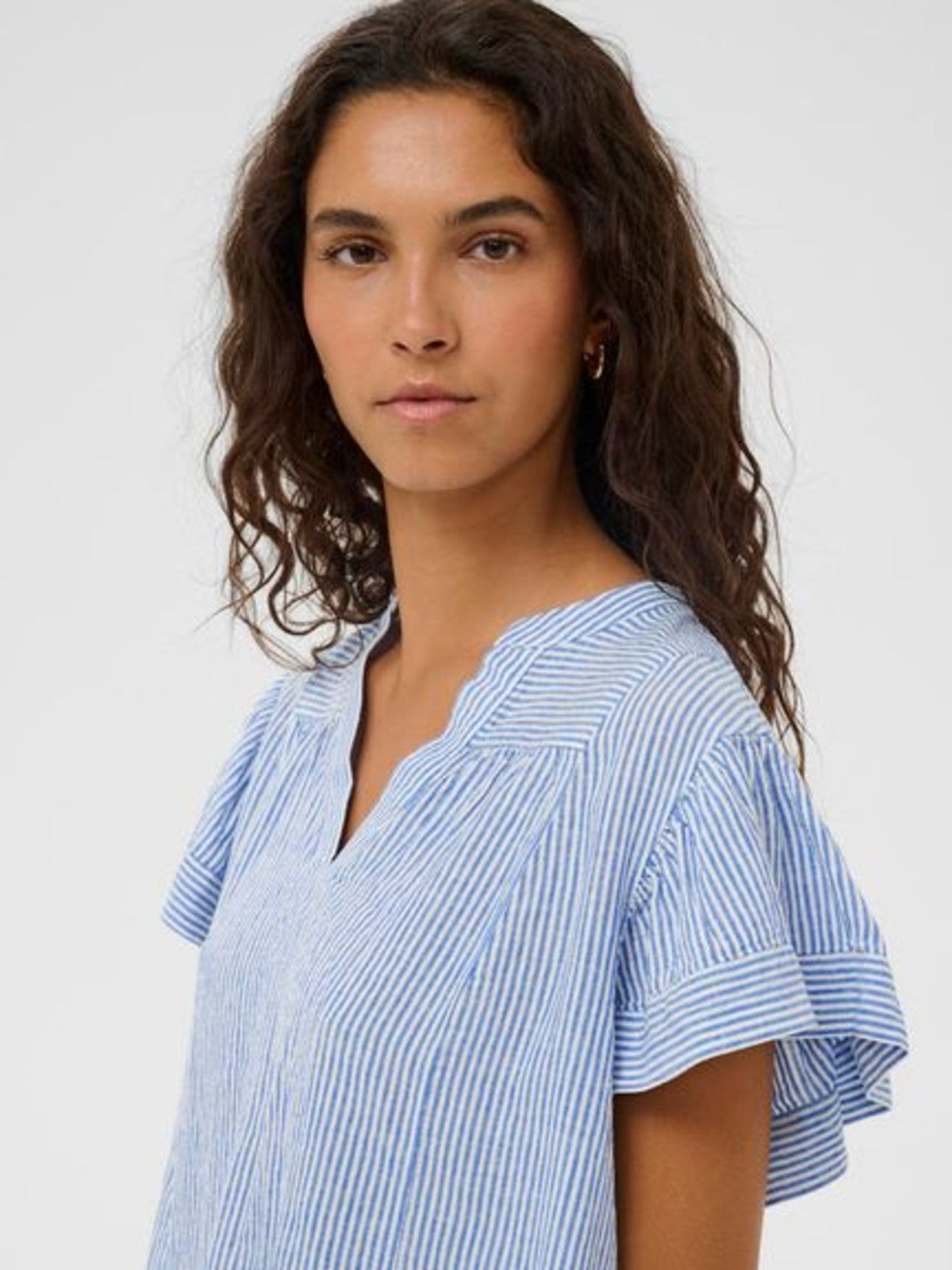 Aria Striped Blouse