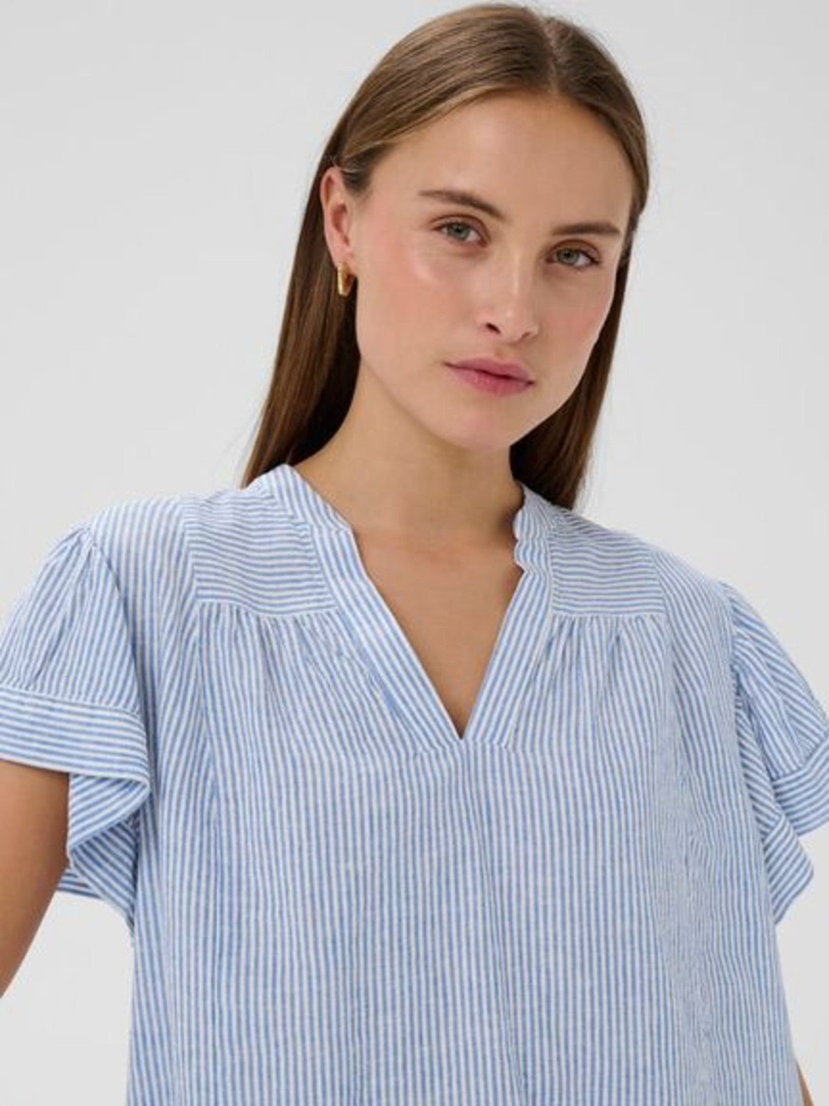 Aria Striped Blouse