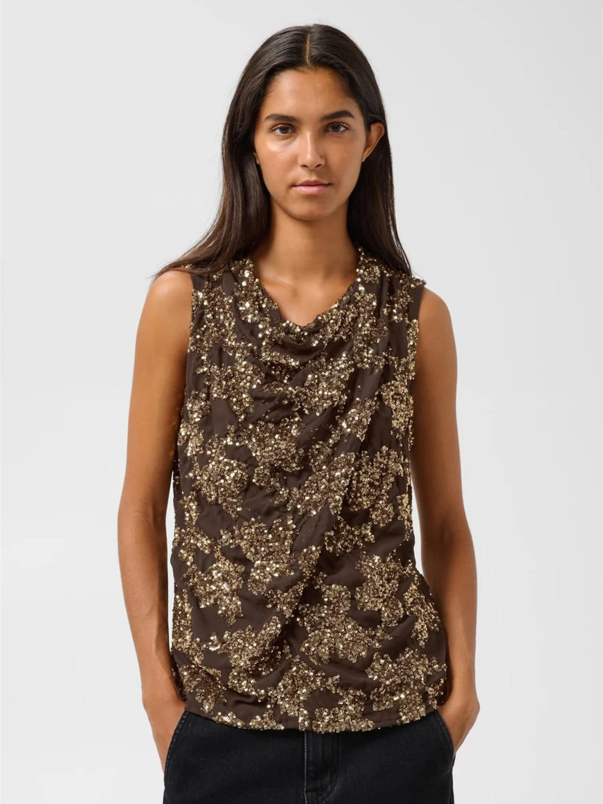 Aydea Draped Top