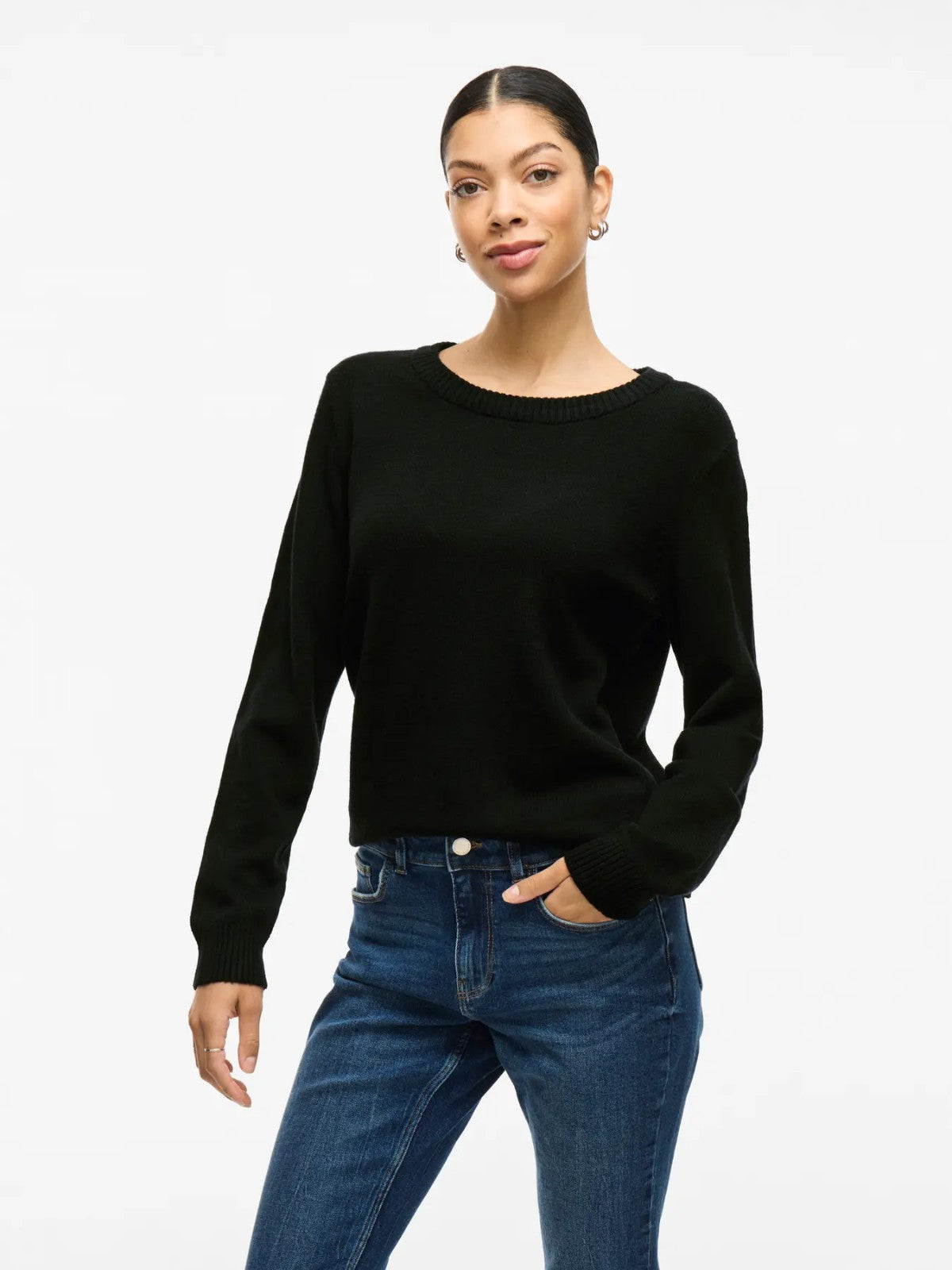 Viril Black Jumper