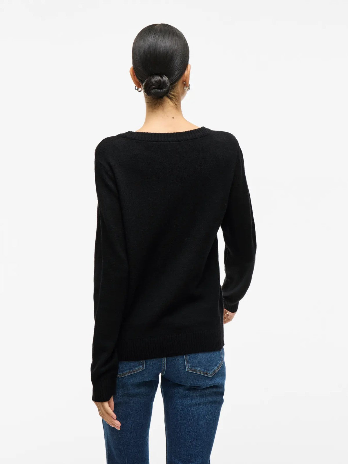 Viril Black Jumper