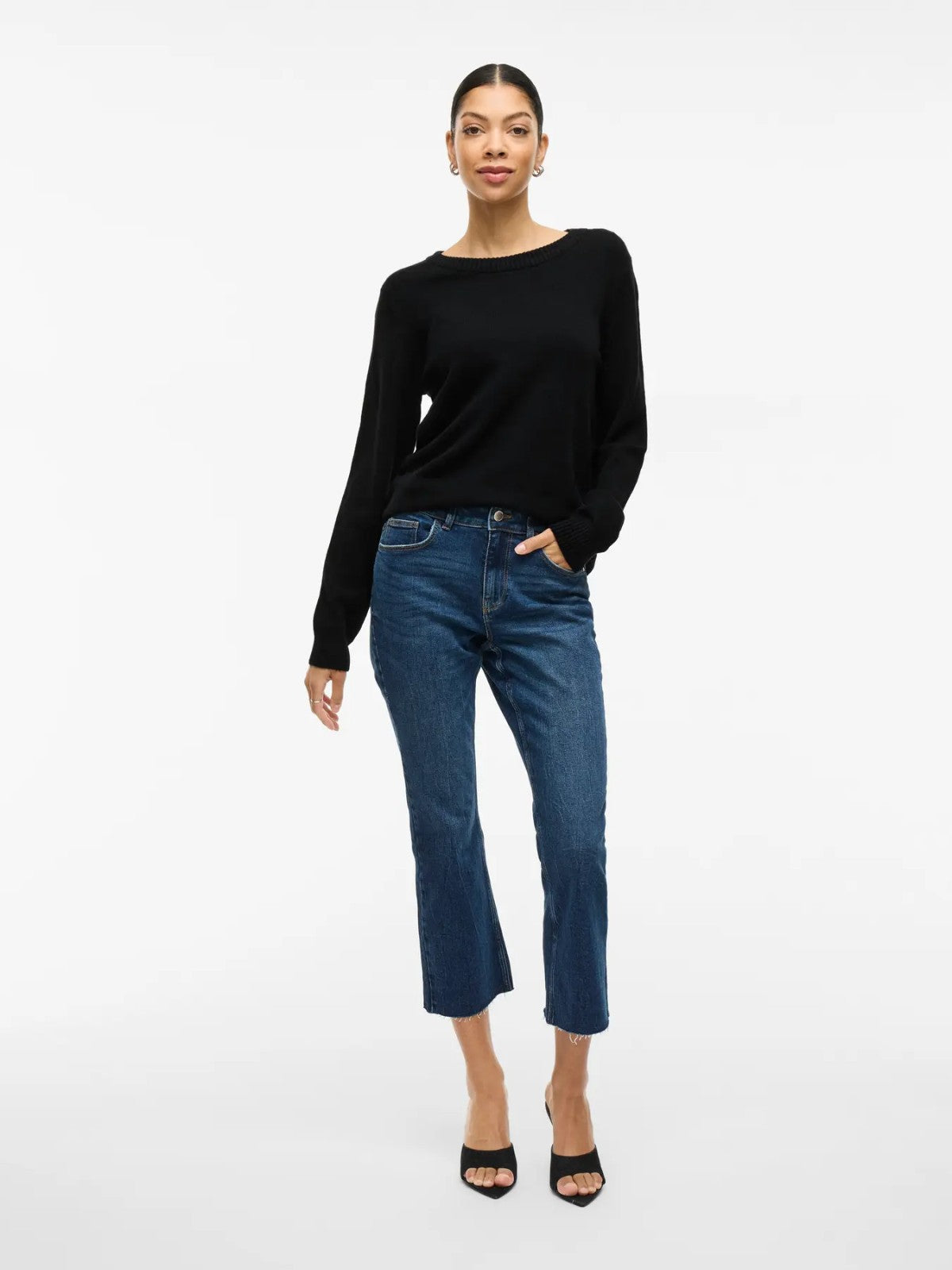 Viril Black Jumper