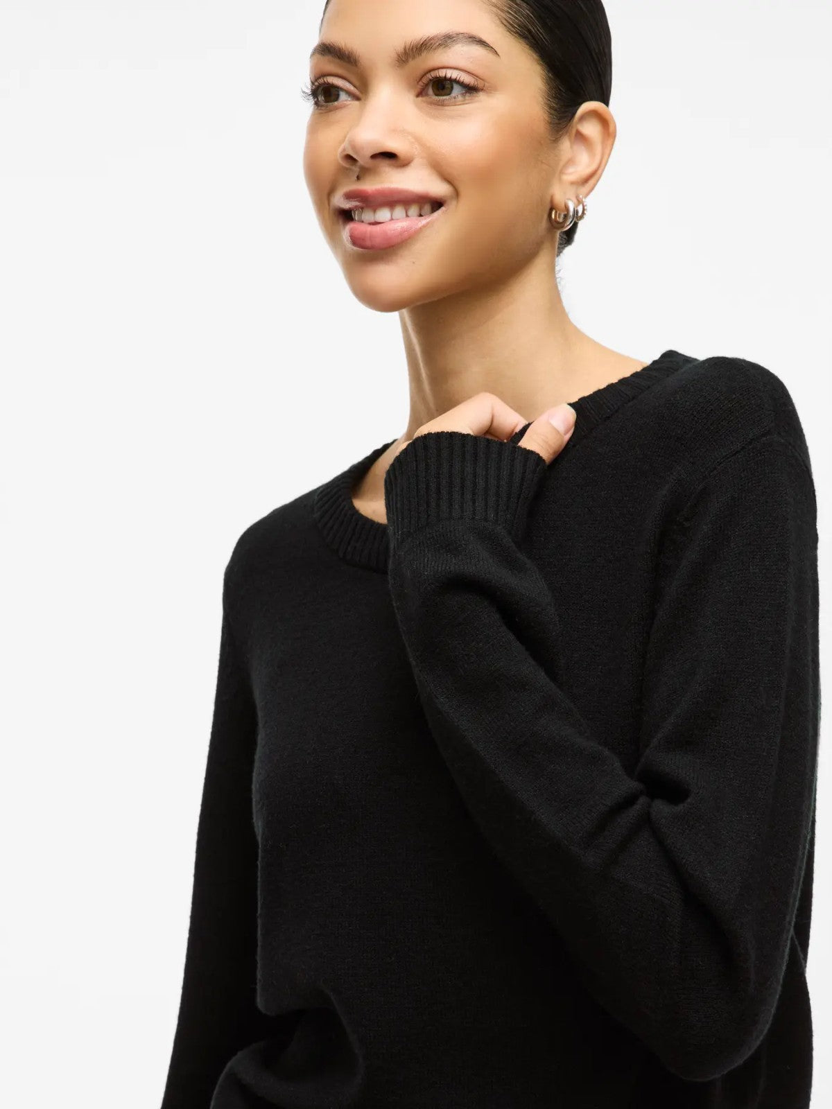 Viril Black Jumper