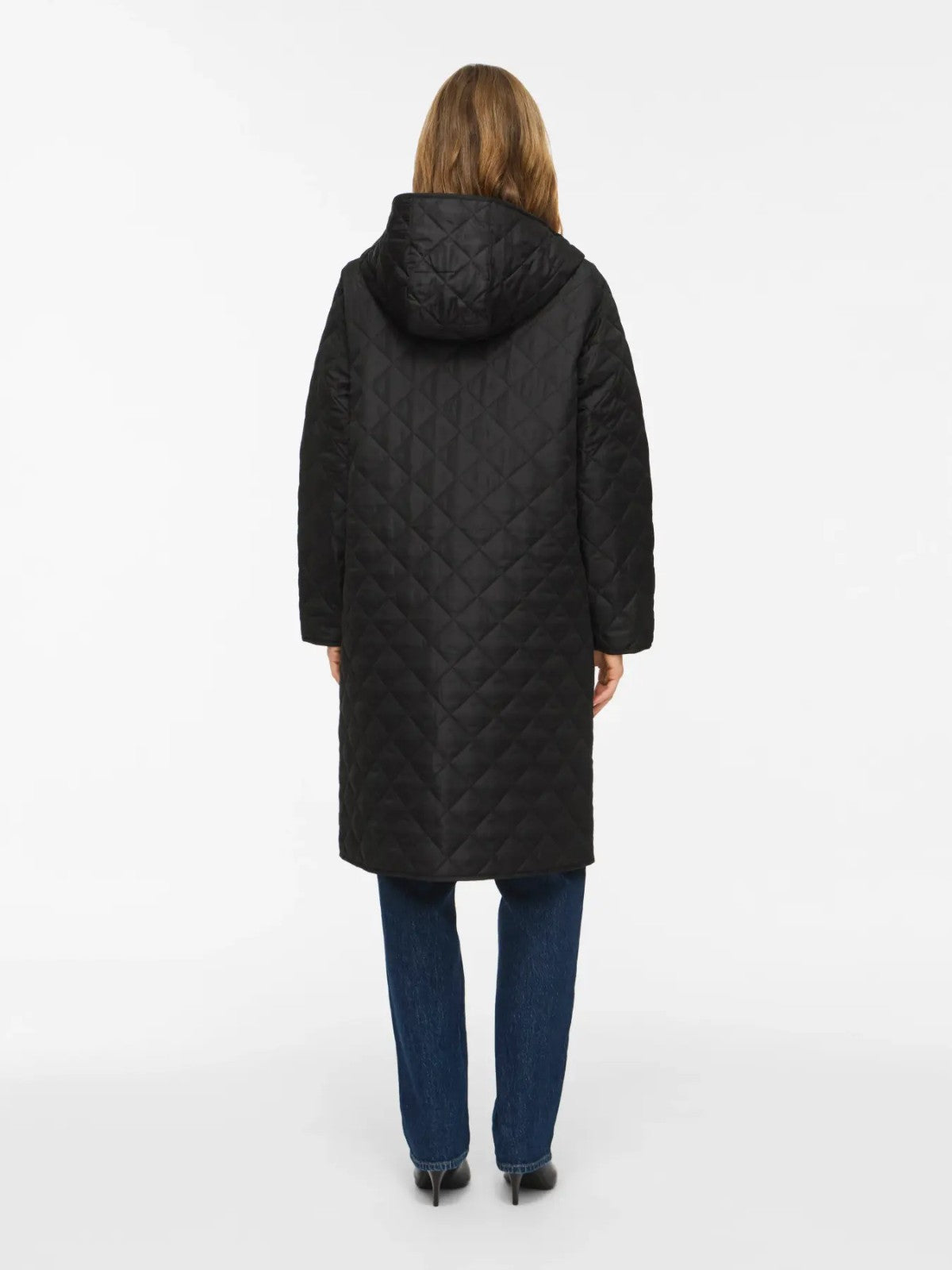 Tate Black Long Jacket