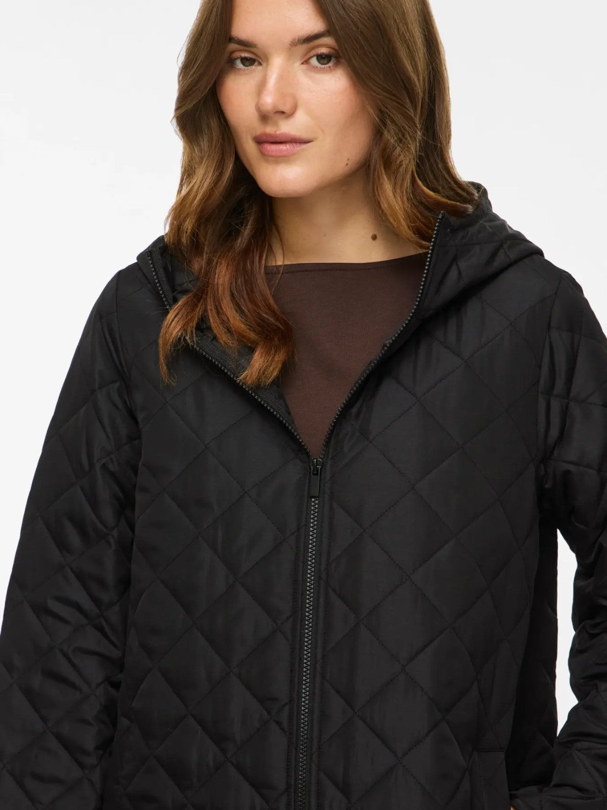 Tate Black Long Jacket