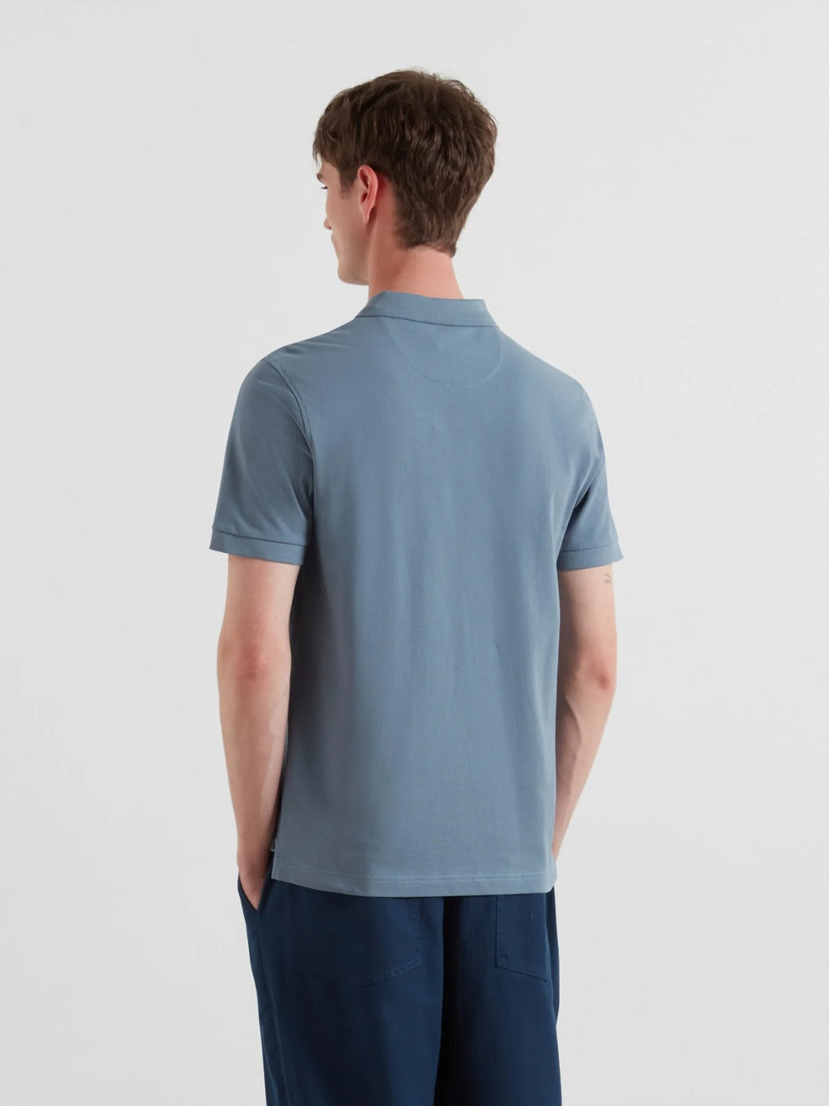 Blanes Chalk Blue Polo Shirt