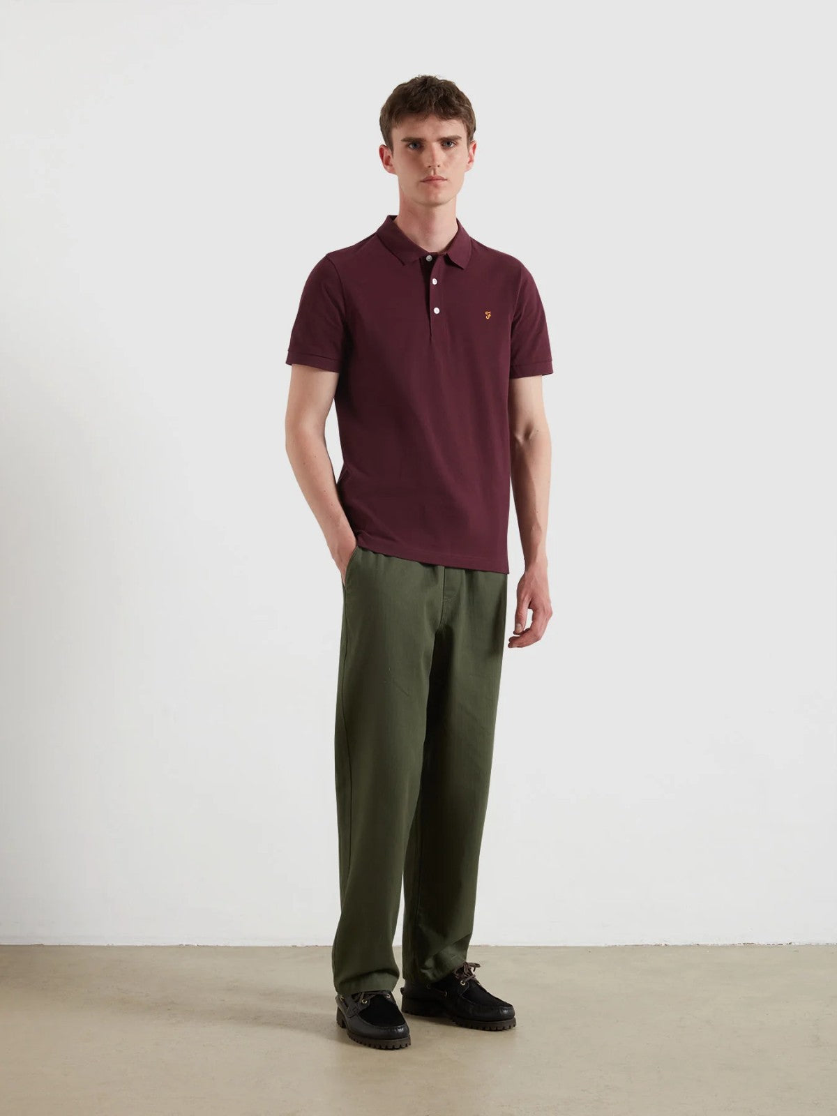 Blanes Bordeaux Polo Shirt