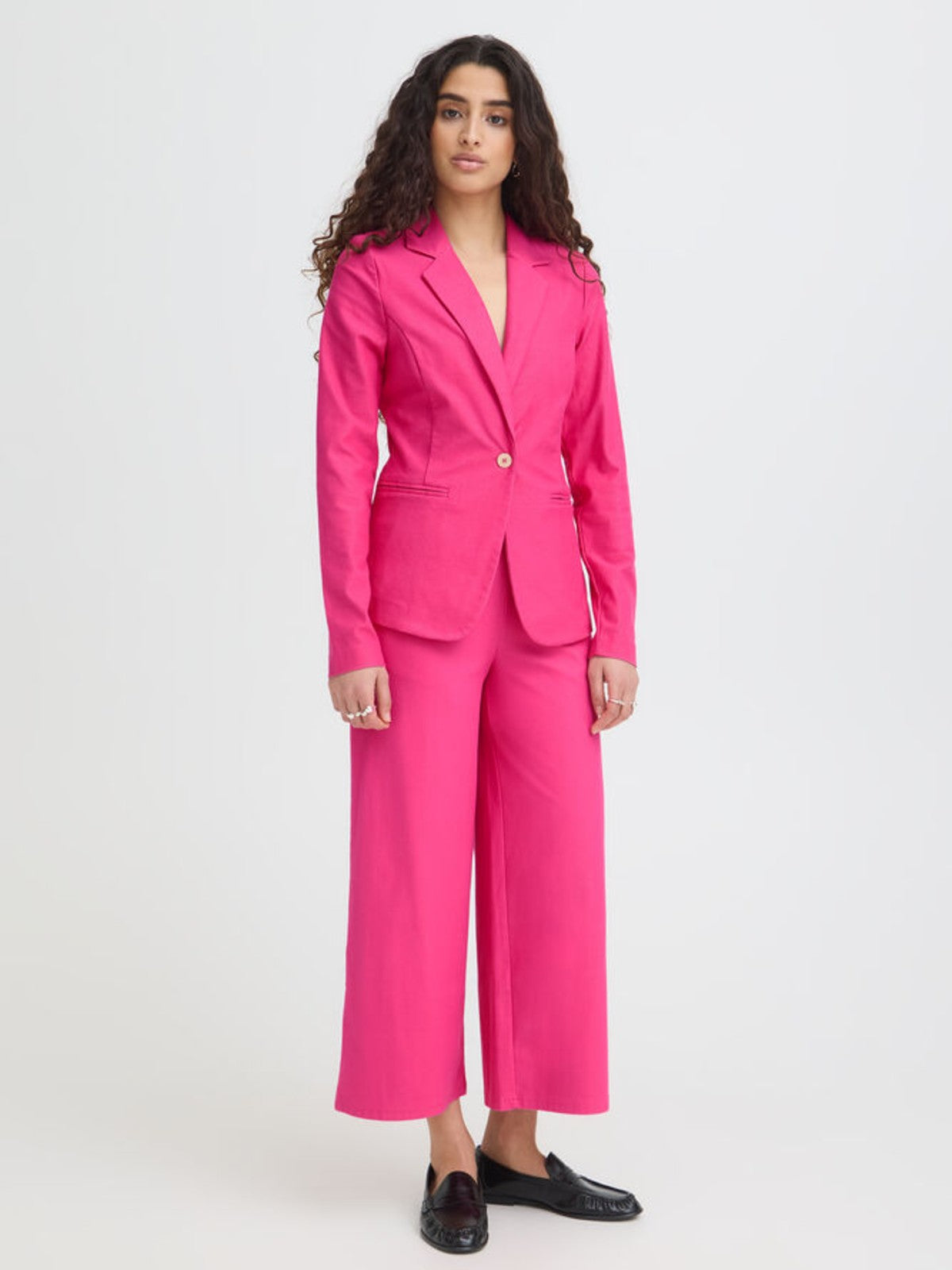 Kate Pink Denim Blazer