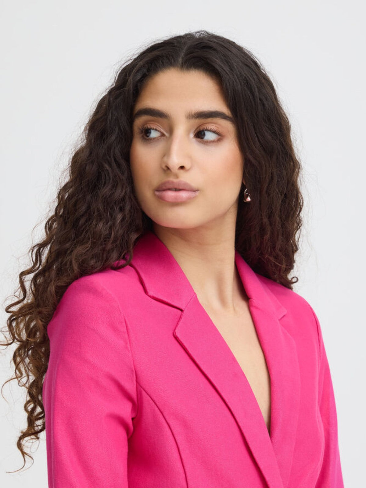 Kate Pink Denim Blazer