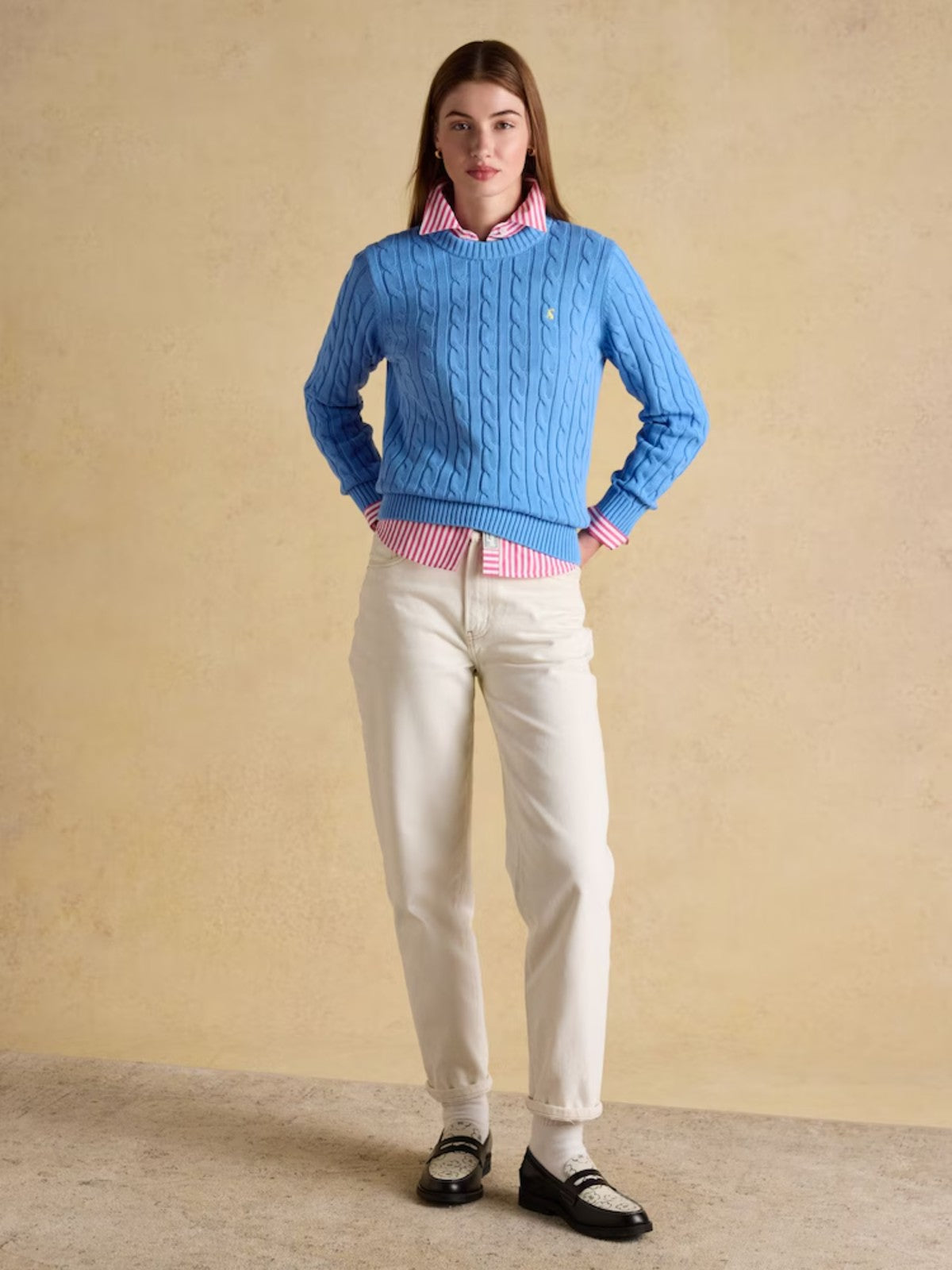 Cable Blue Jumper