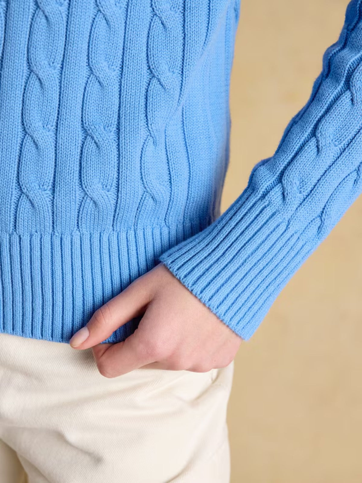 Cable Blue Jumper