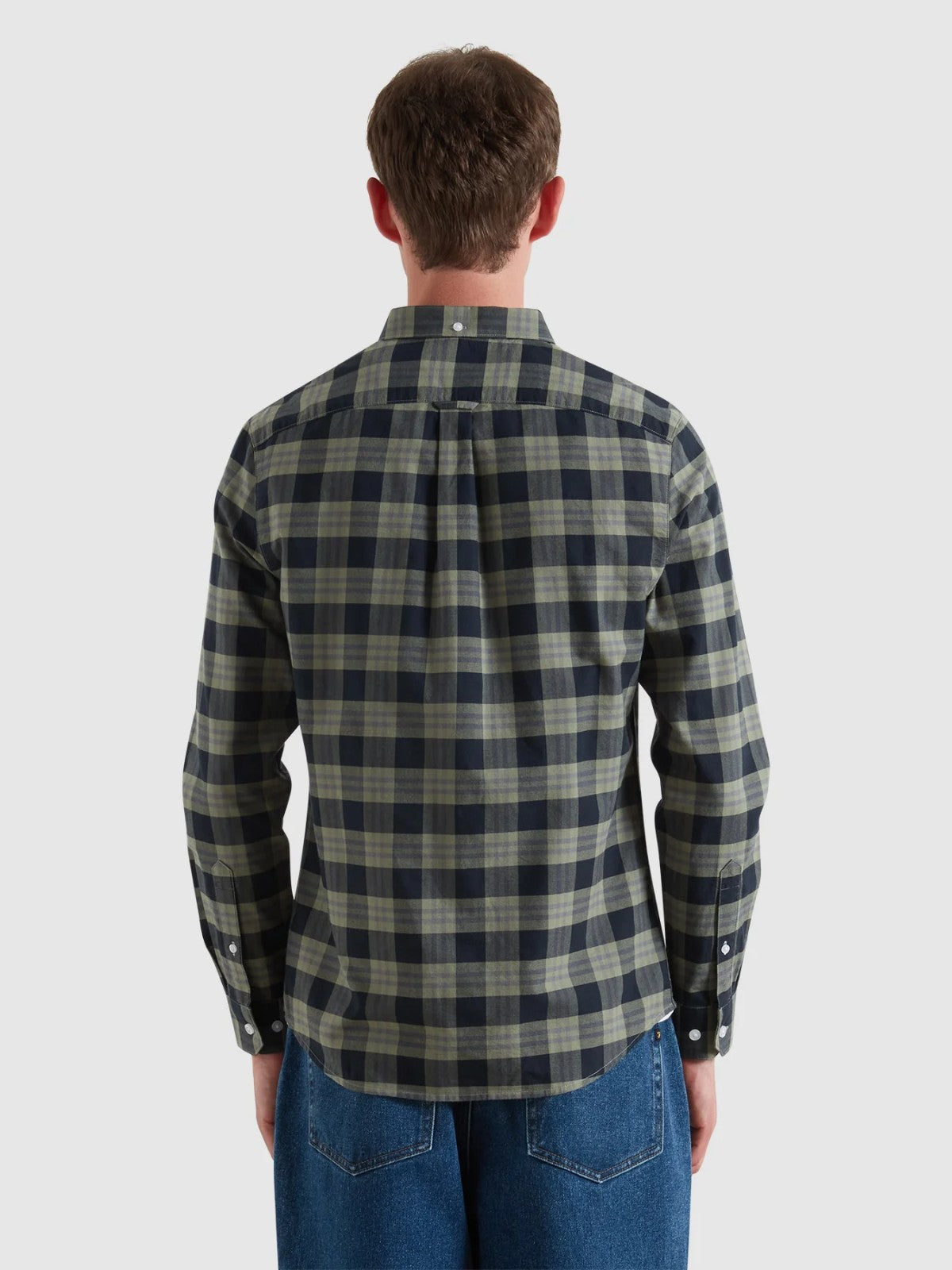 Brewer Tarragon Green Check Shirt