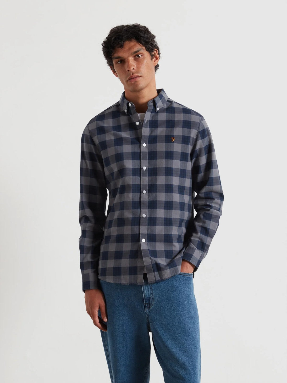 Brewer Blue Check Shirt