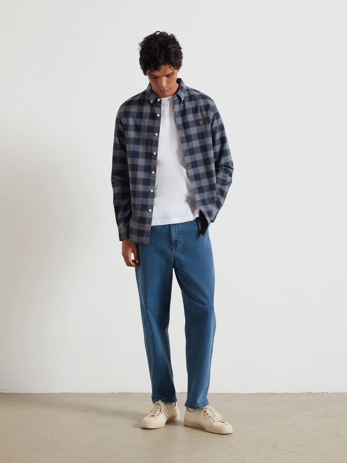 Brewer Blue Check Shirt