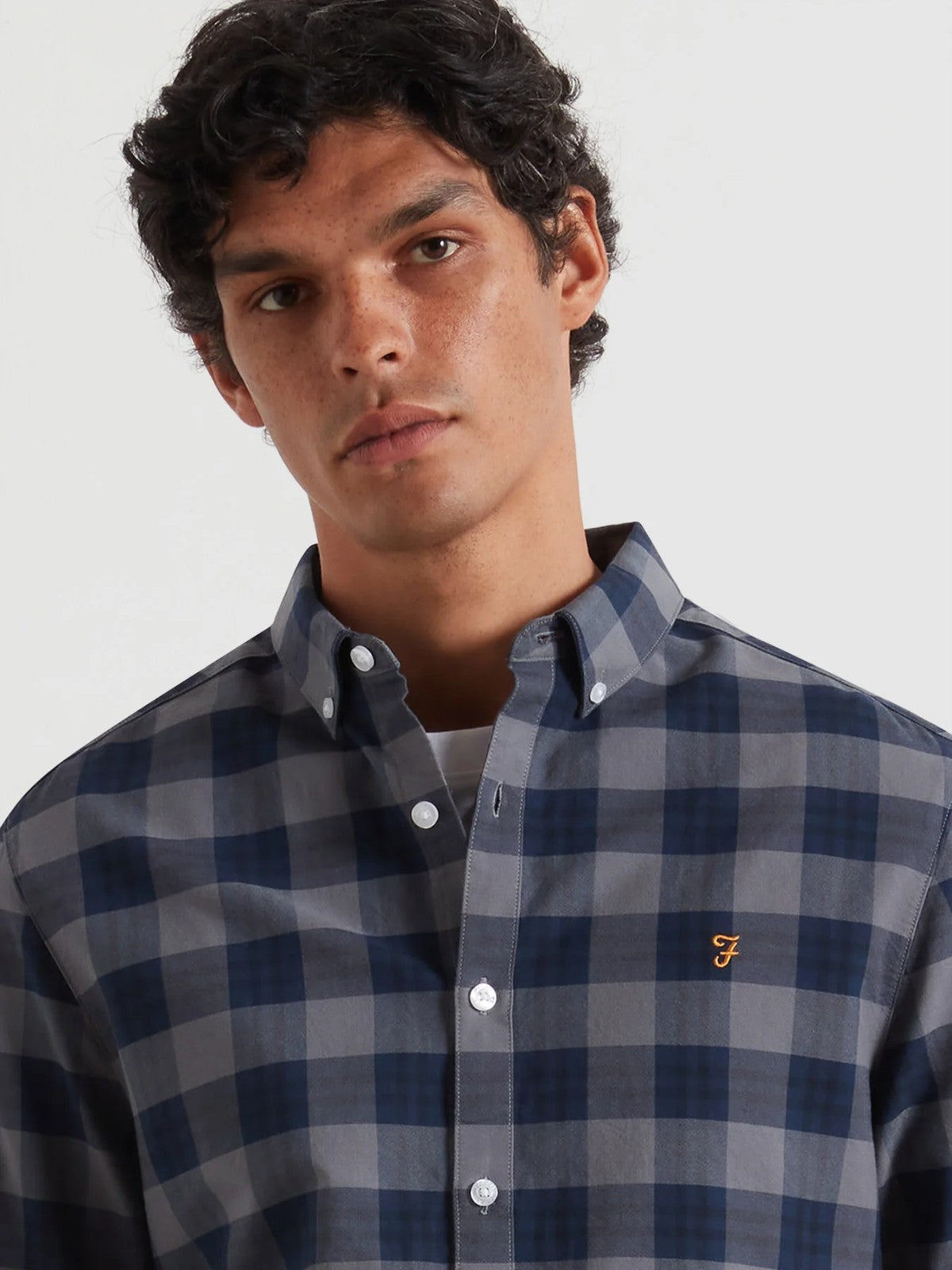 Brewer Blue Check Shirt