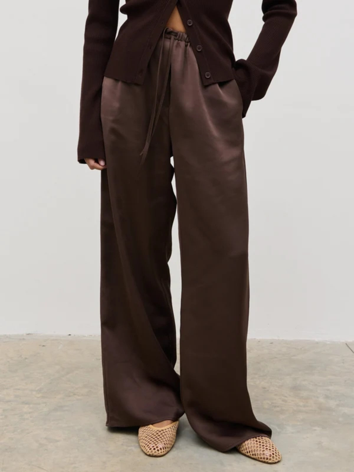 Breya Satin Trousers