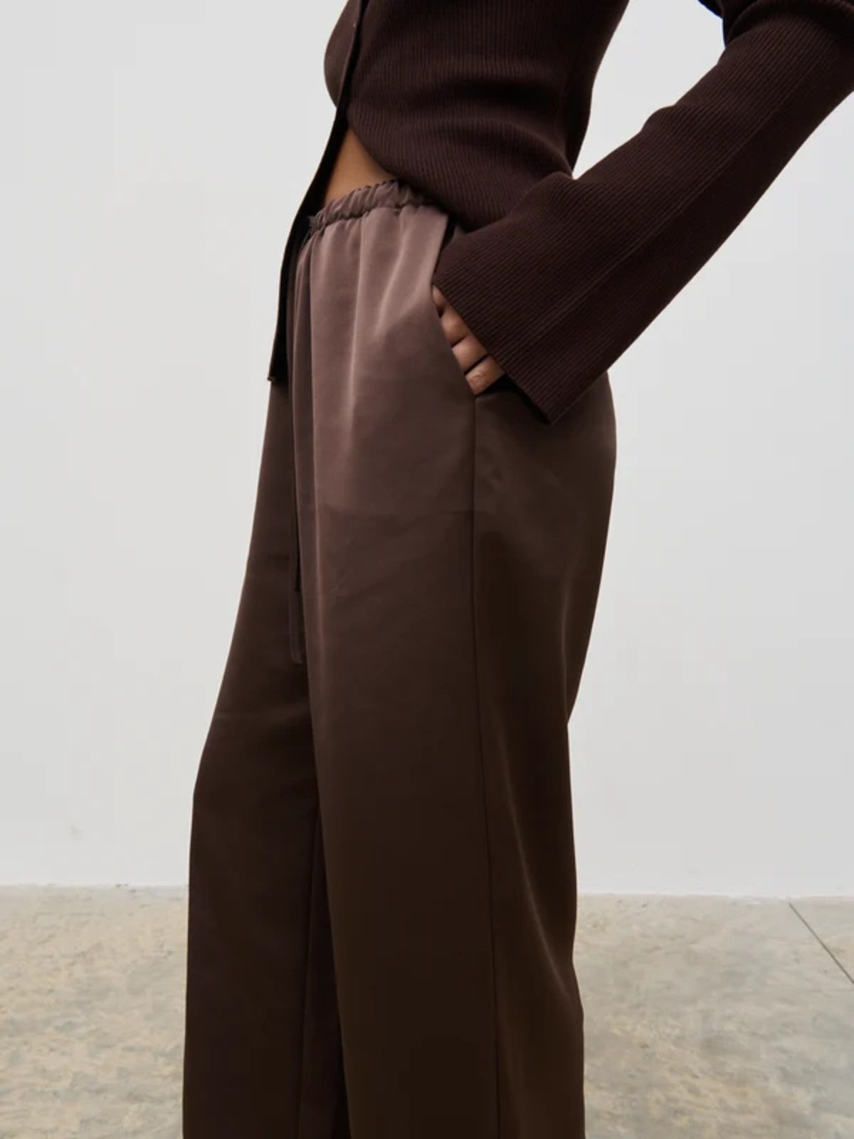 Breya Satin Trousers