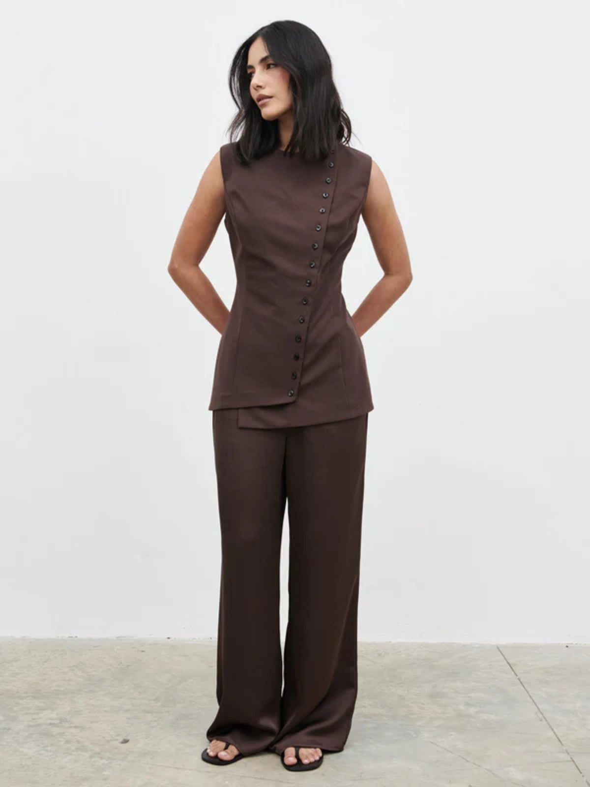 Brylee Brown Waistcoat