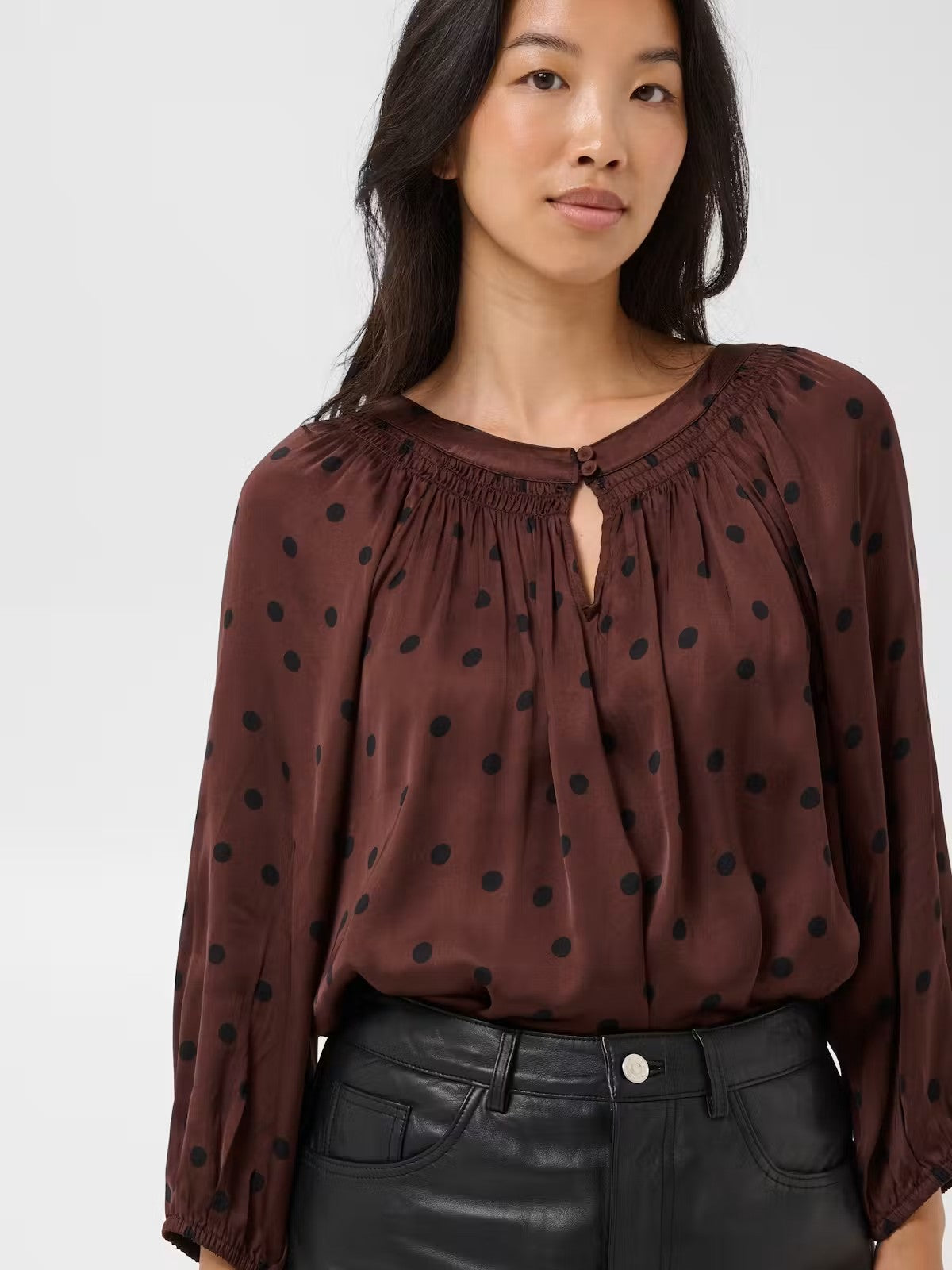 Catin Polka Dot Blouse