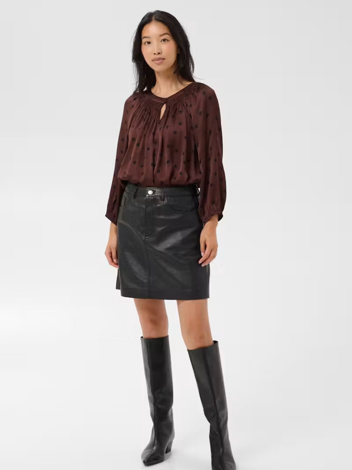 Catin Polka Dot Blouse