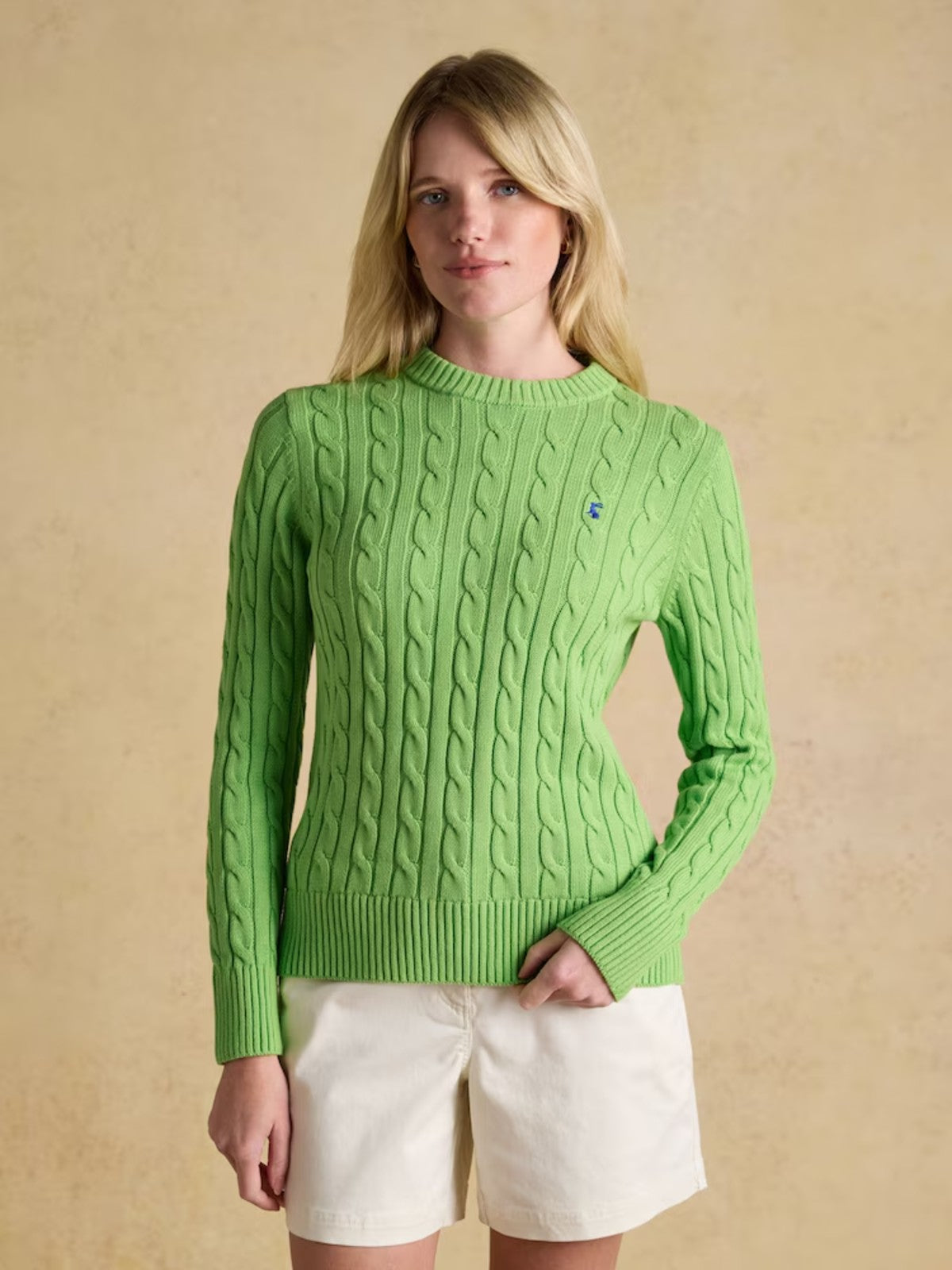 Cable Green Jumper