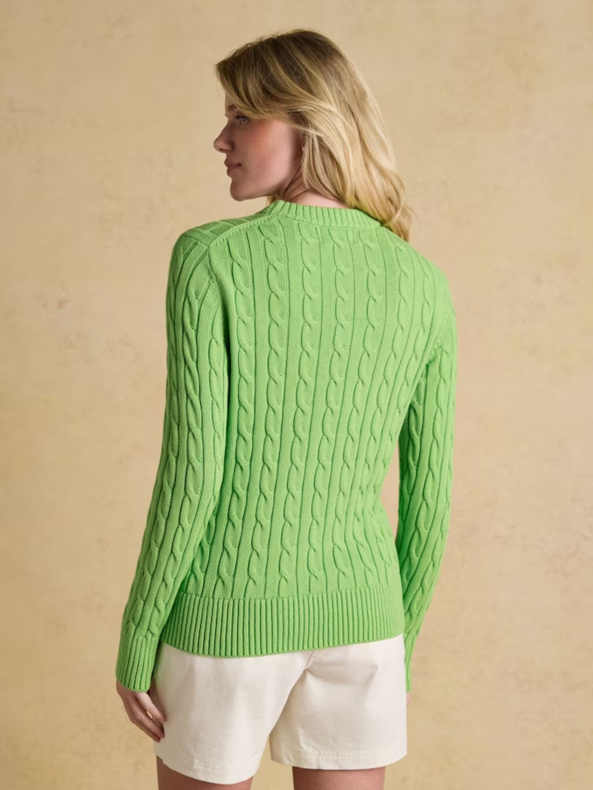 Cable Green Jumper