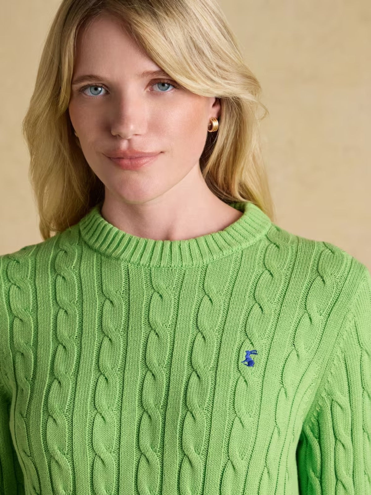 Cable Green Jumper