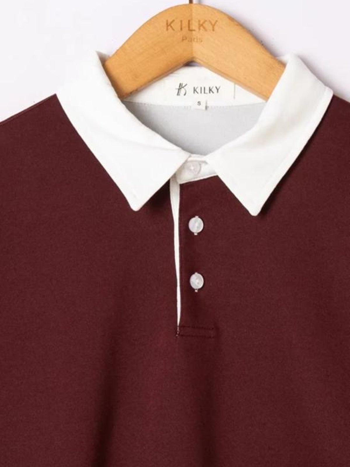 Carol Burgundy Sweatshirt