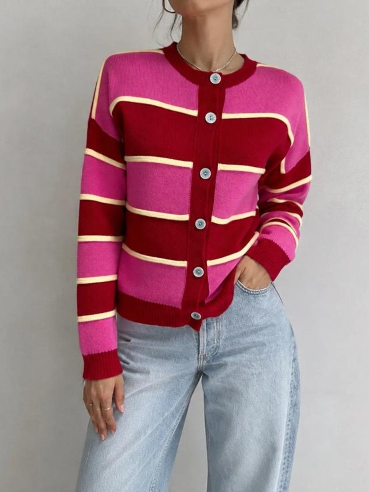 Christie Pink Cardigan