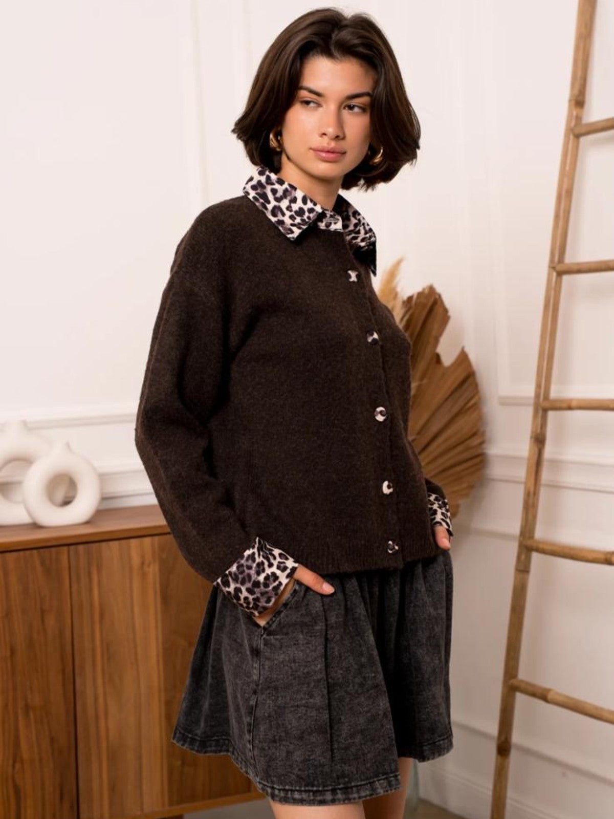 Cindy Brown Cardigan