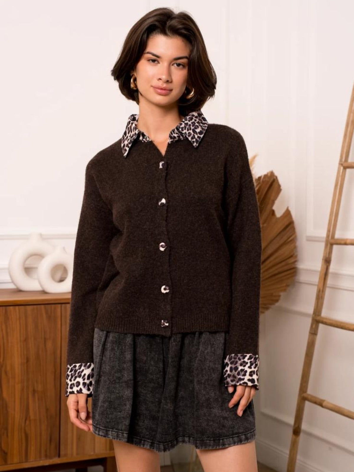 Cindy Brown Cardigan