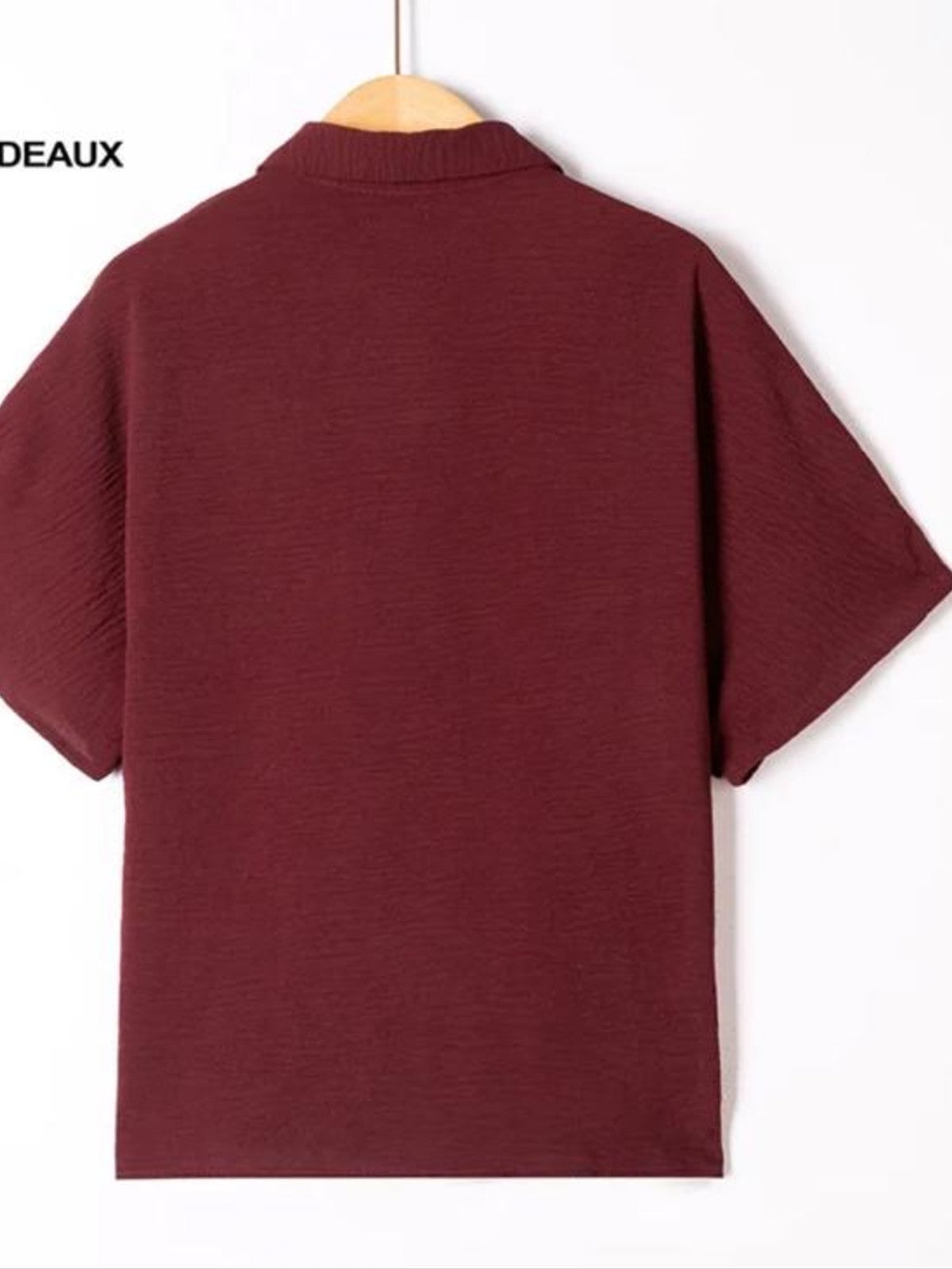 Cleo Burgundy Shirt