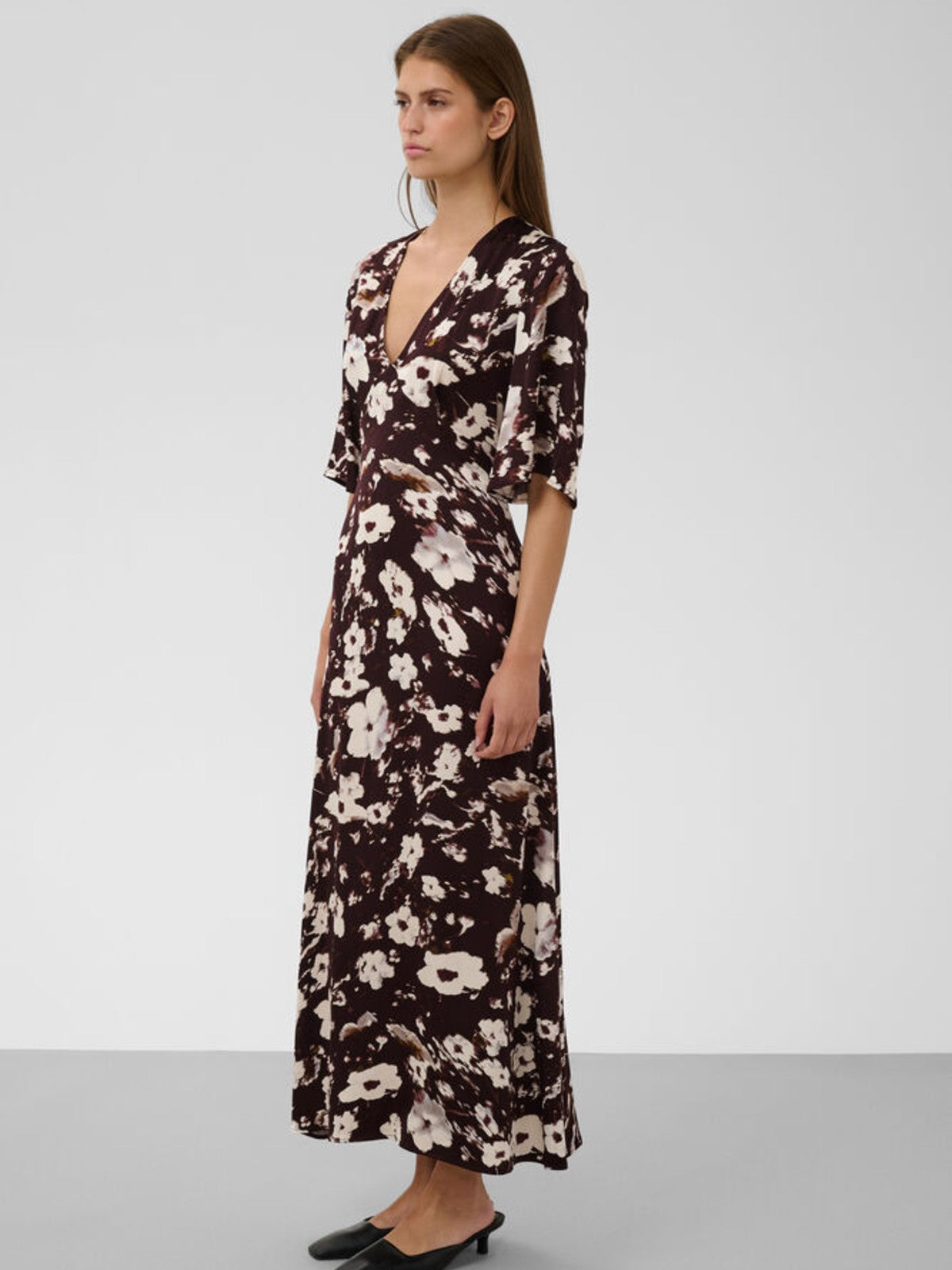 Clero Brown Dress