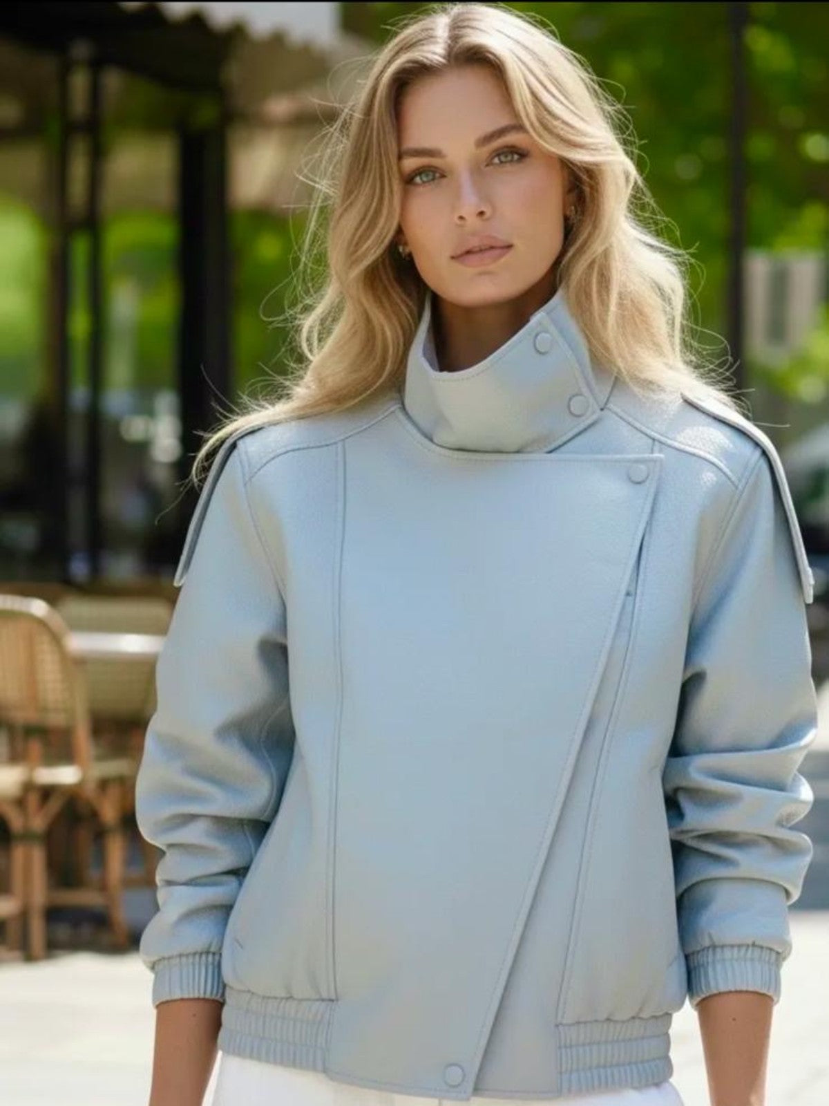 Collen Blue Jacket