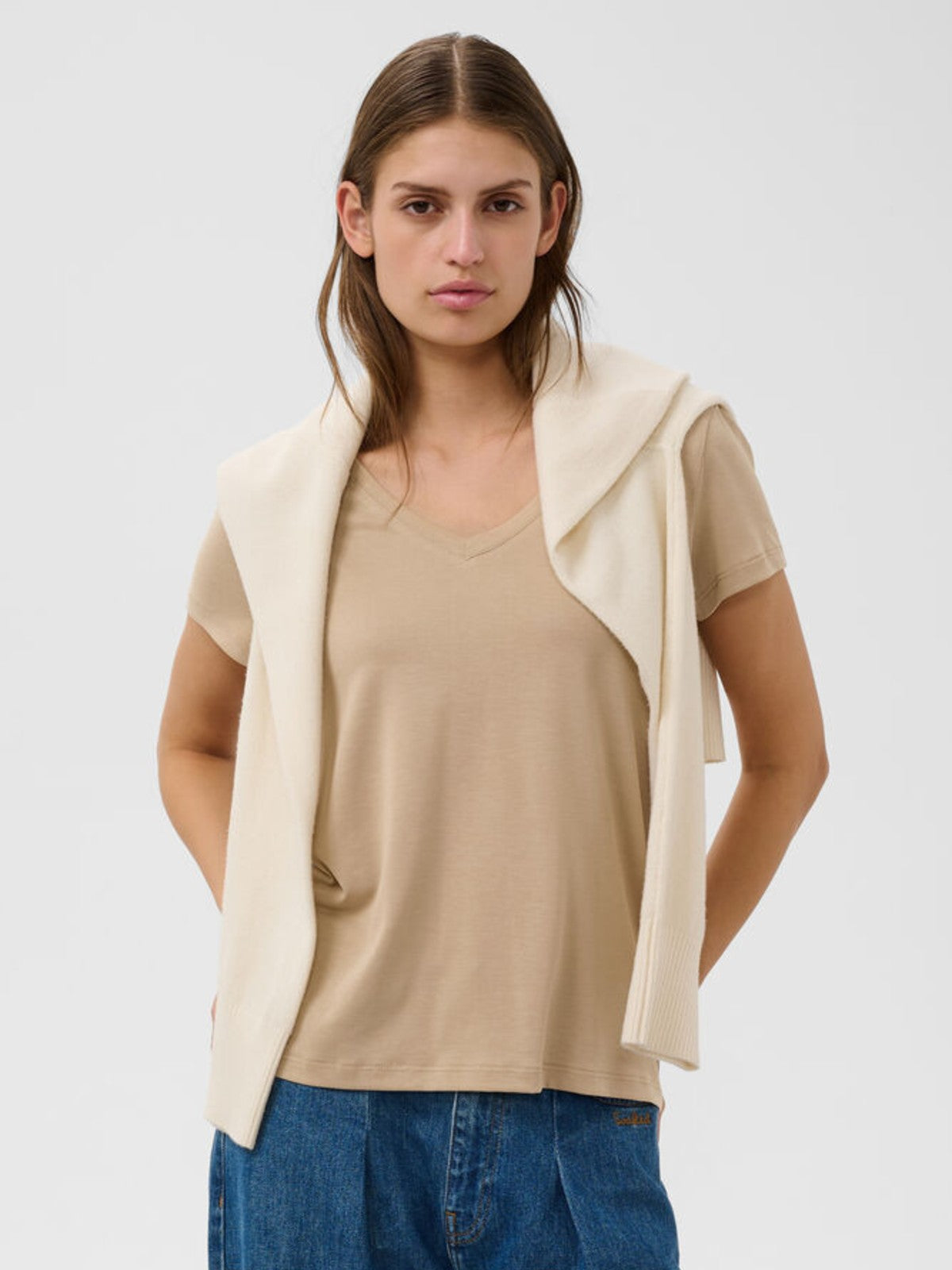 Columbine Mink Tee