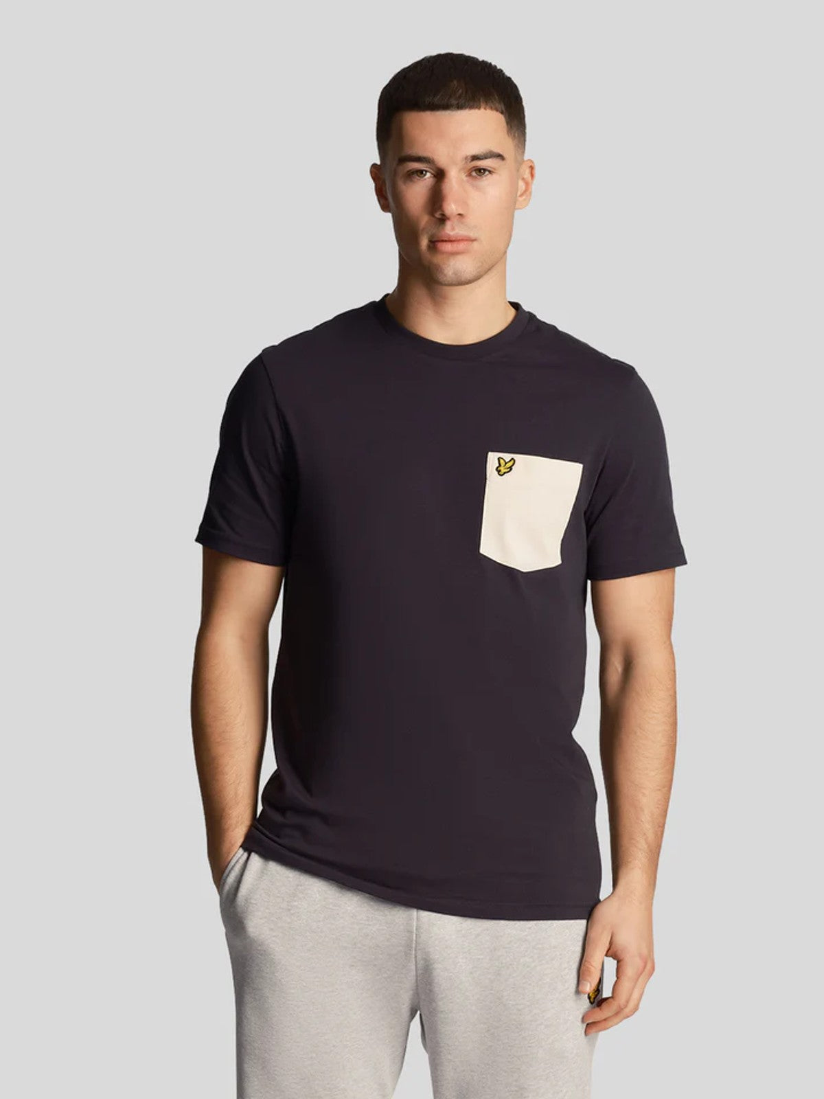 Contrast Pocket T-shirt