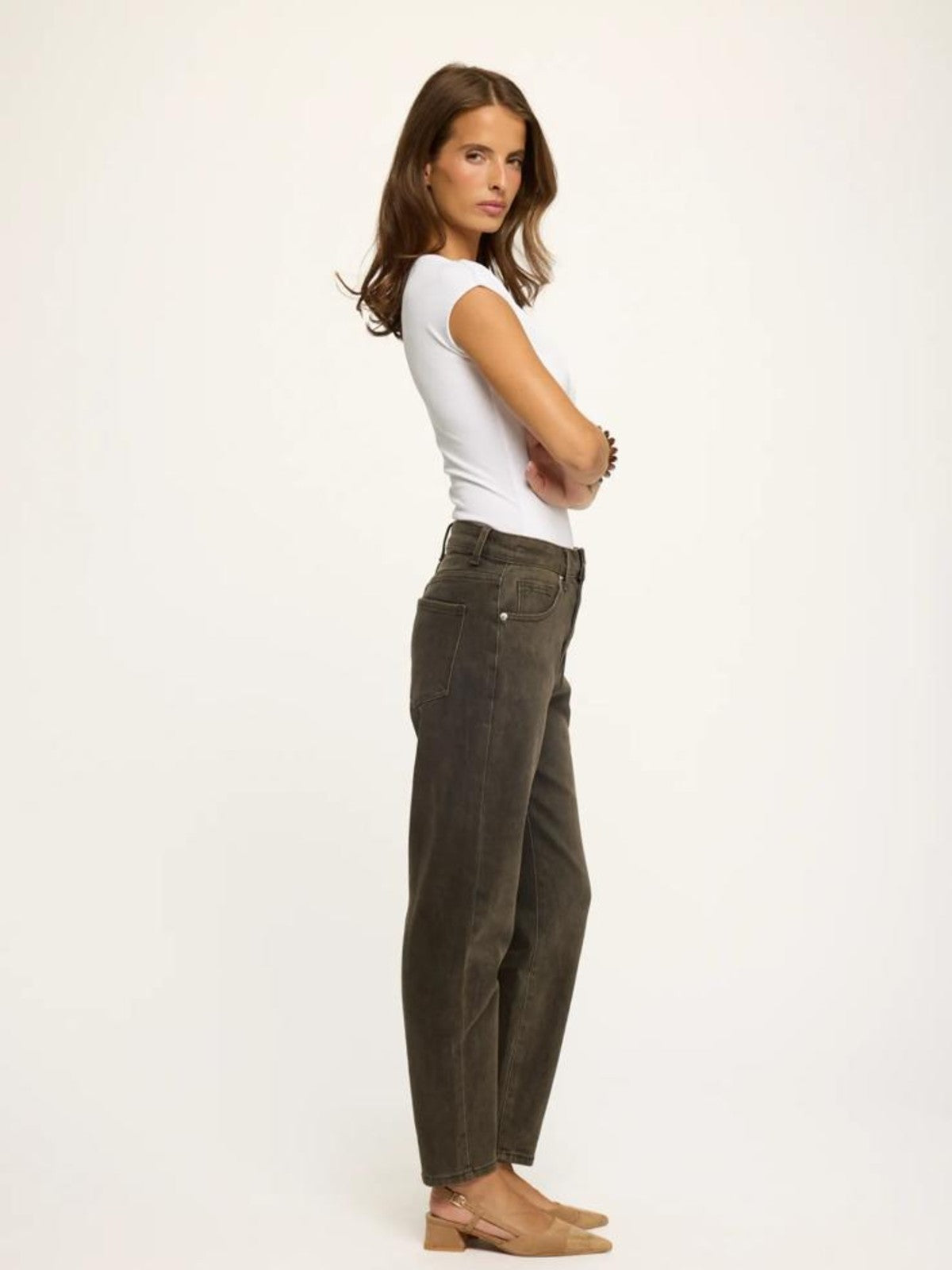 Darcey Khaki Jeans