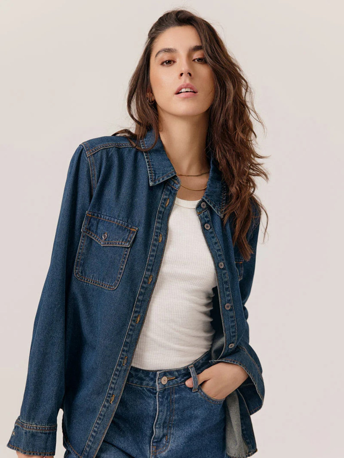 Debora Denim Shirt
