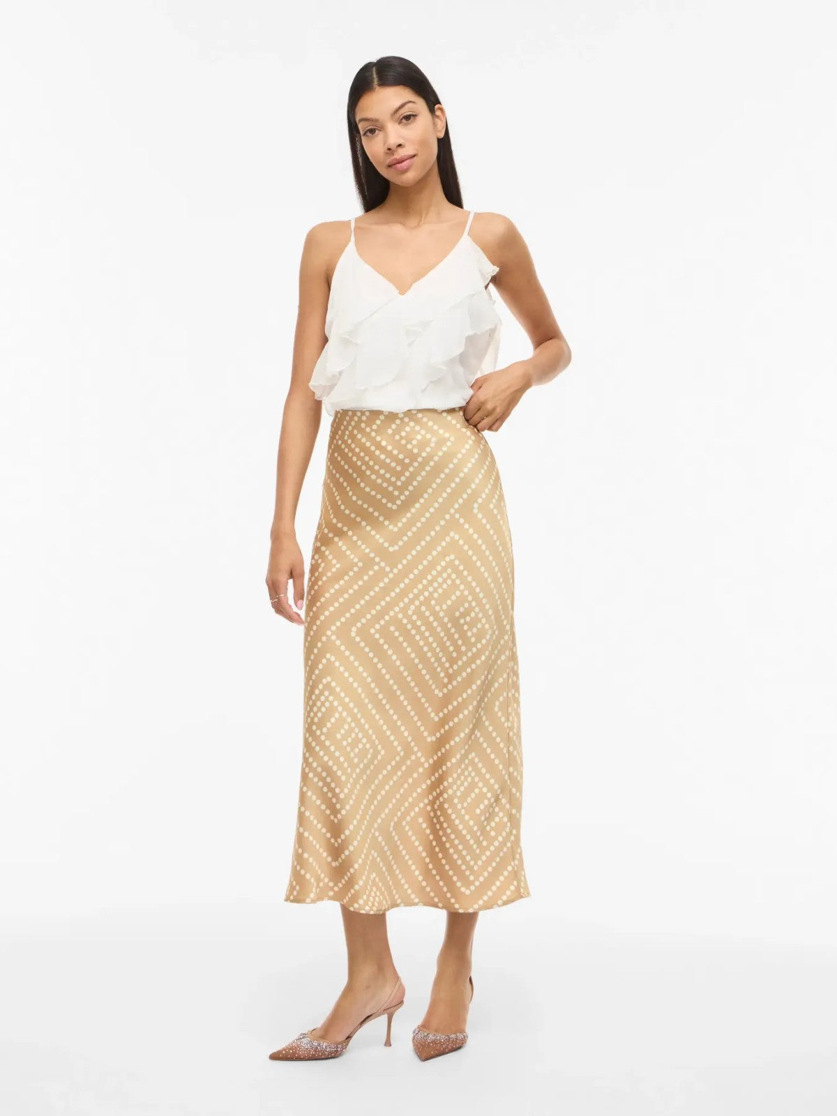 Viellette Dot Skirt