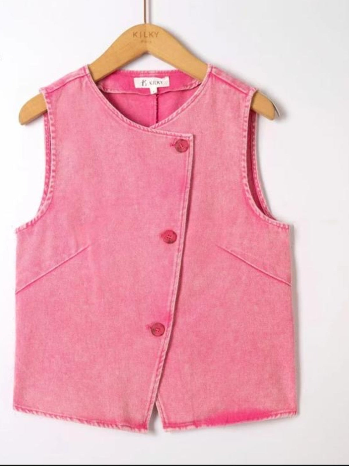 Emily Pink Waistcoat
