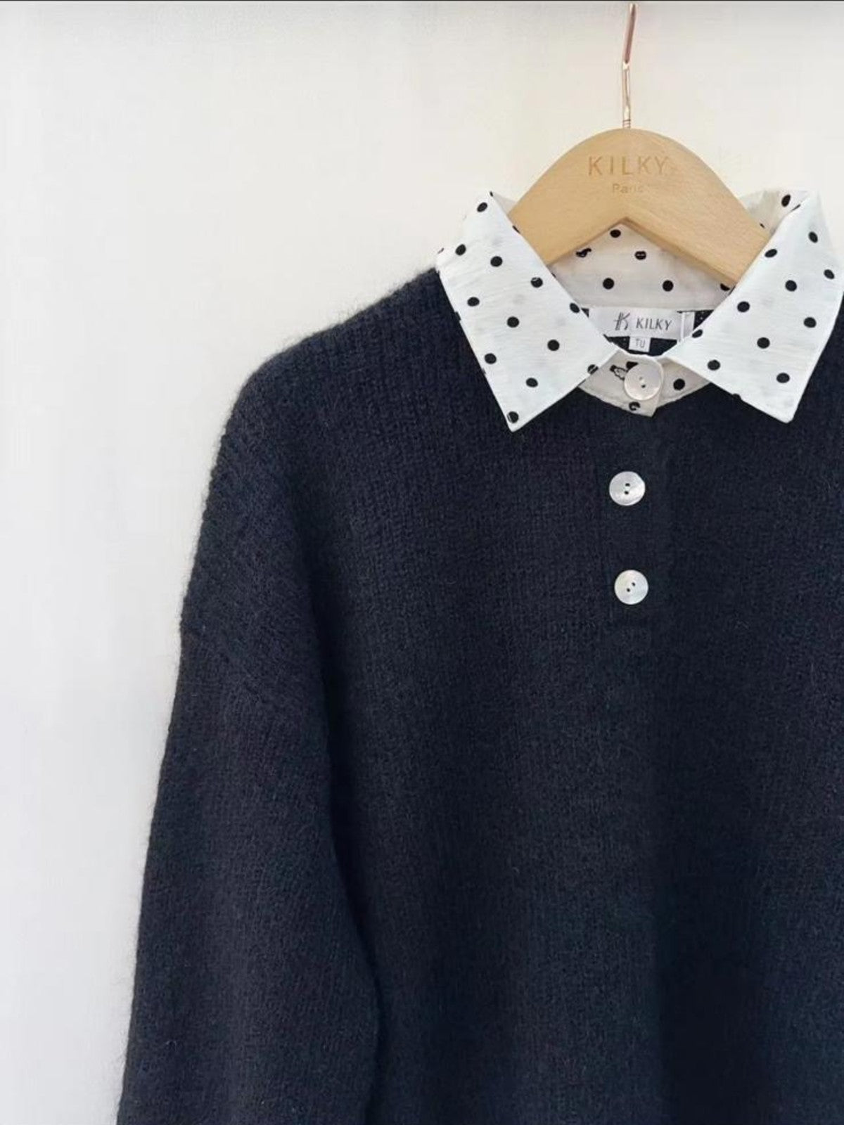 Emmie Black Jumper