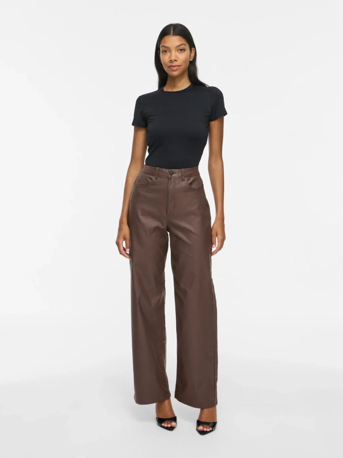 Freya Coated Jeans