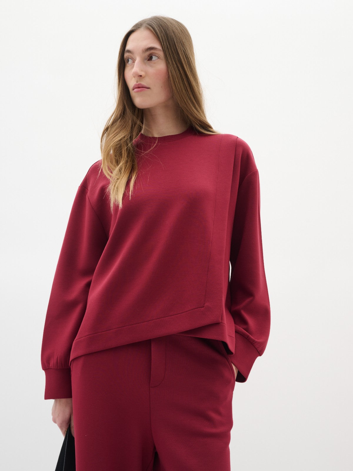 Gidal Vincent Burgundy Sweatshirt