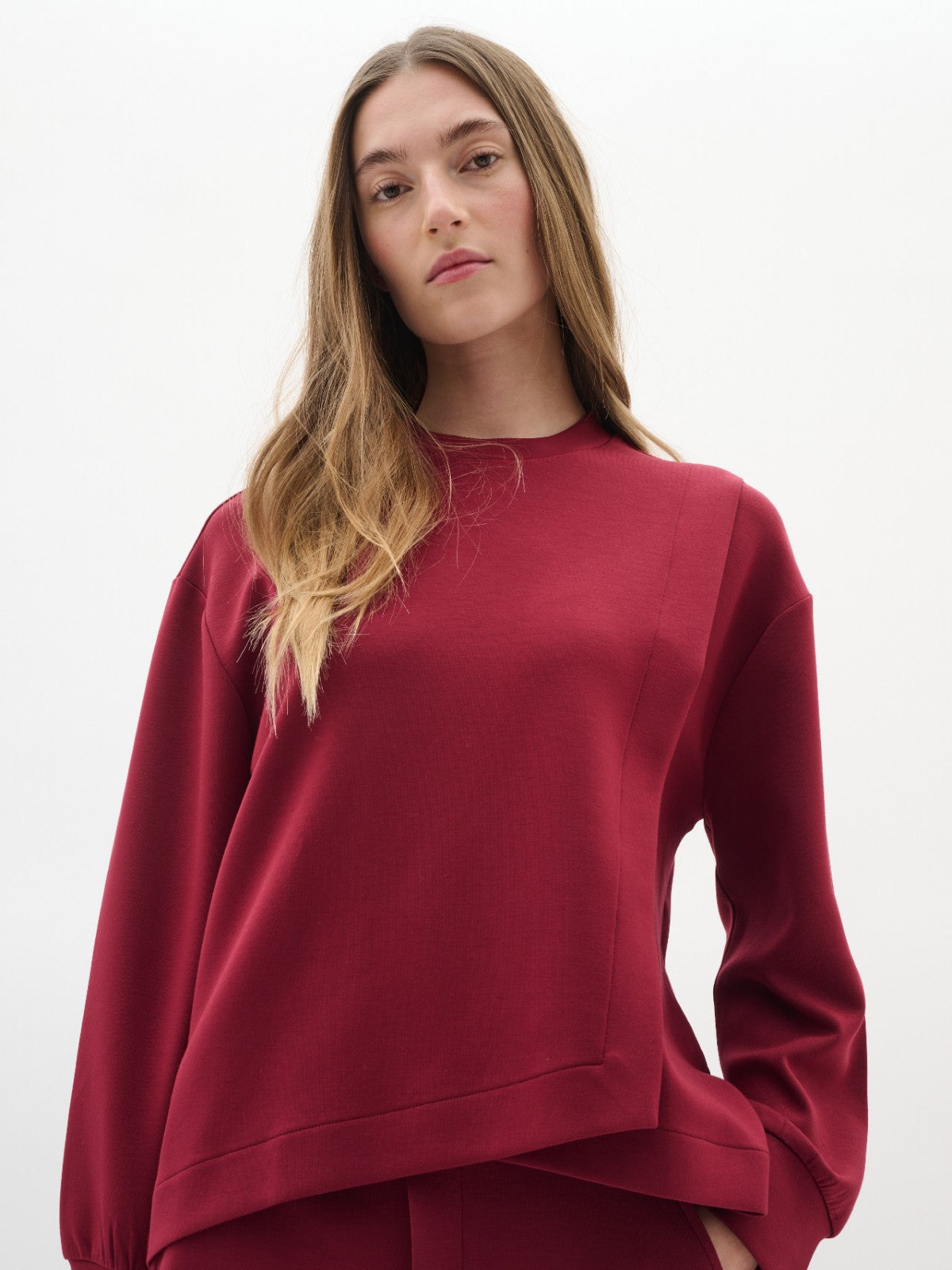 Gidal Vincent Burgundy Sweatshirt