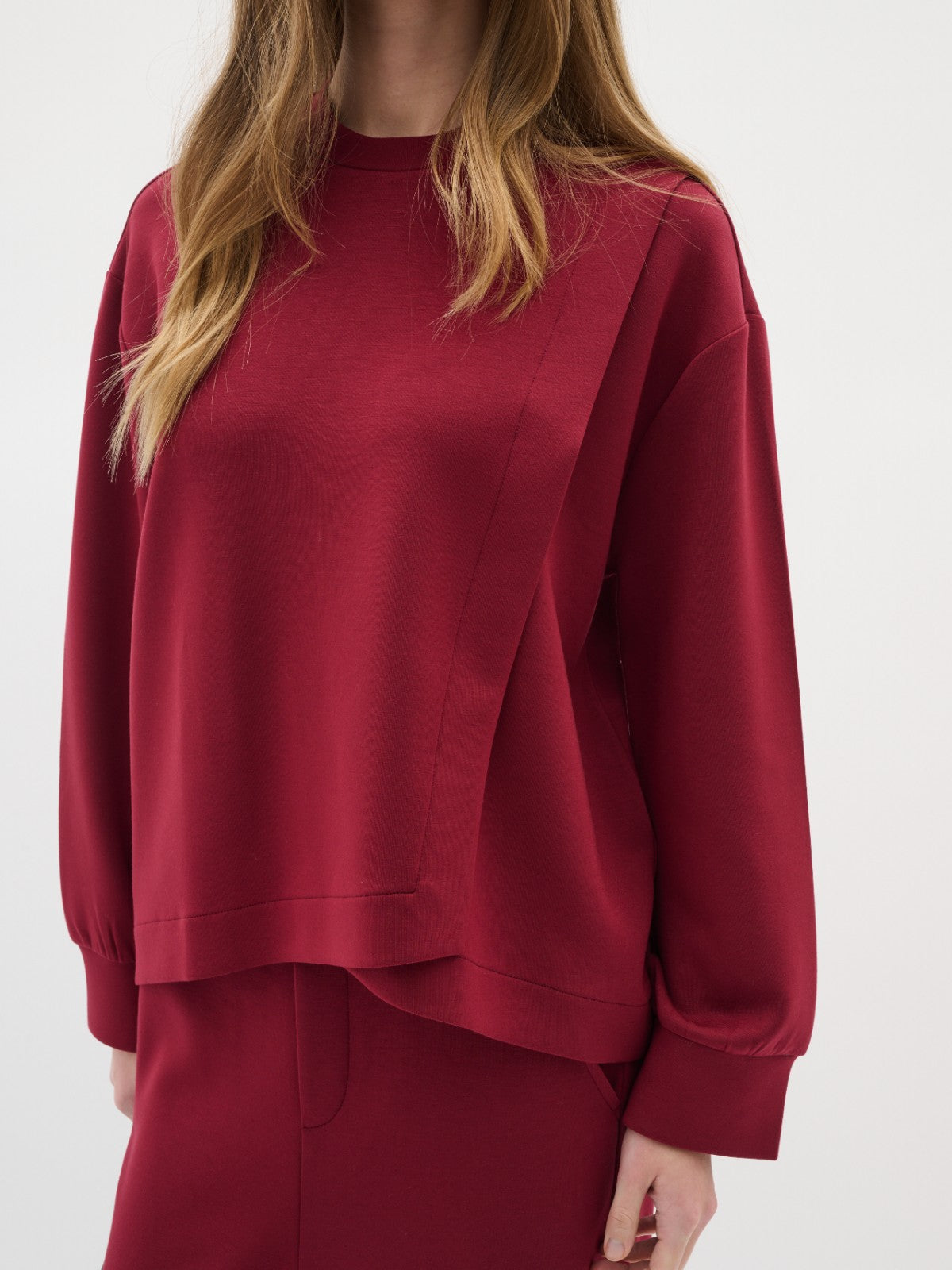 Gidal Vincent Burgundy Sweatshirt