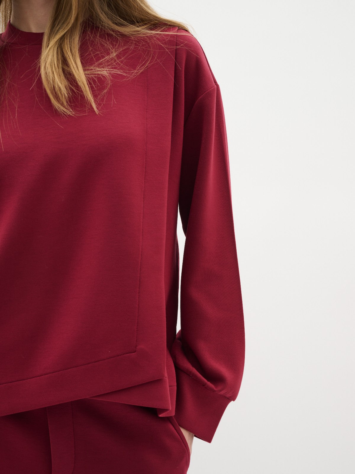 Gidal Vincent Burgundy Sweatshirt