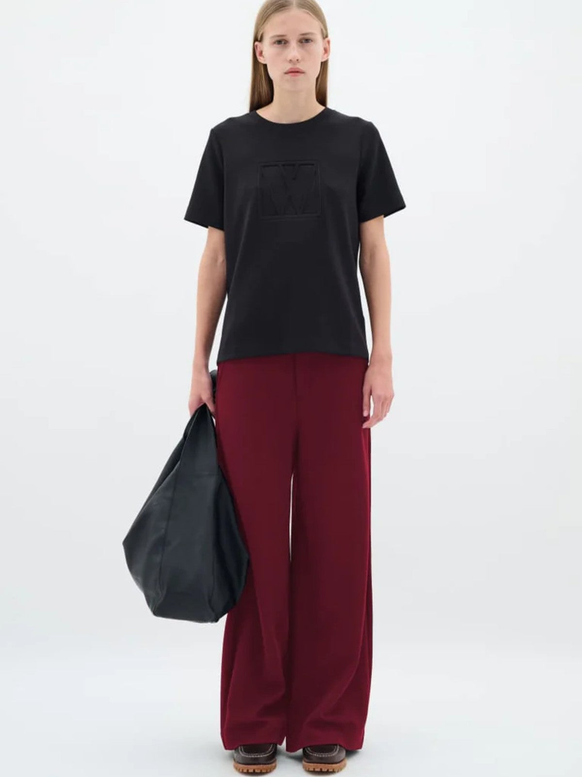 Gincette Burgundy Pants