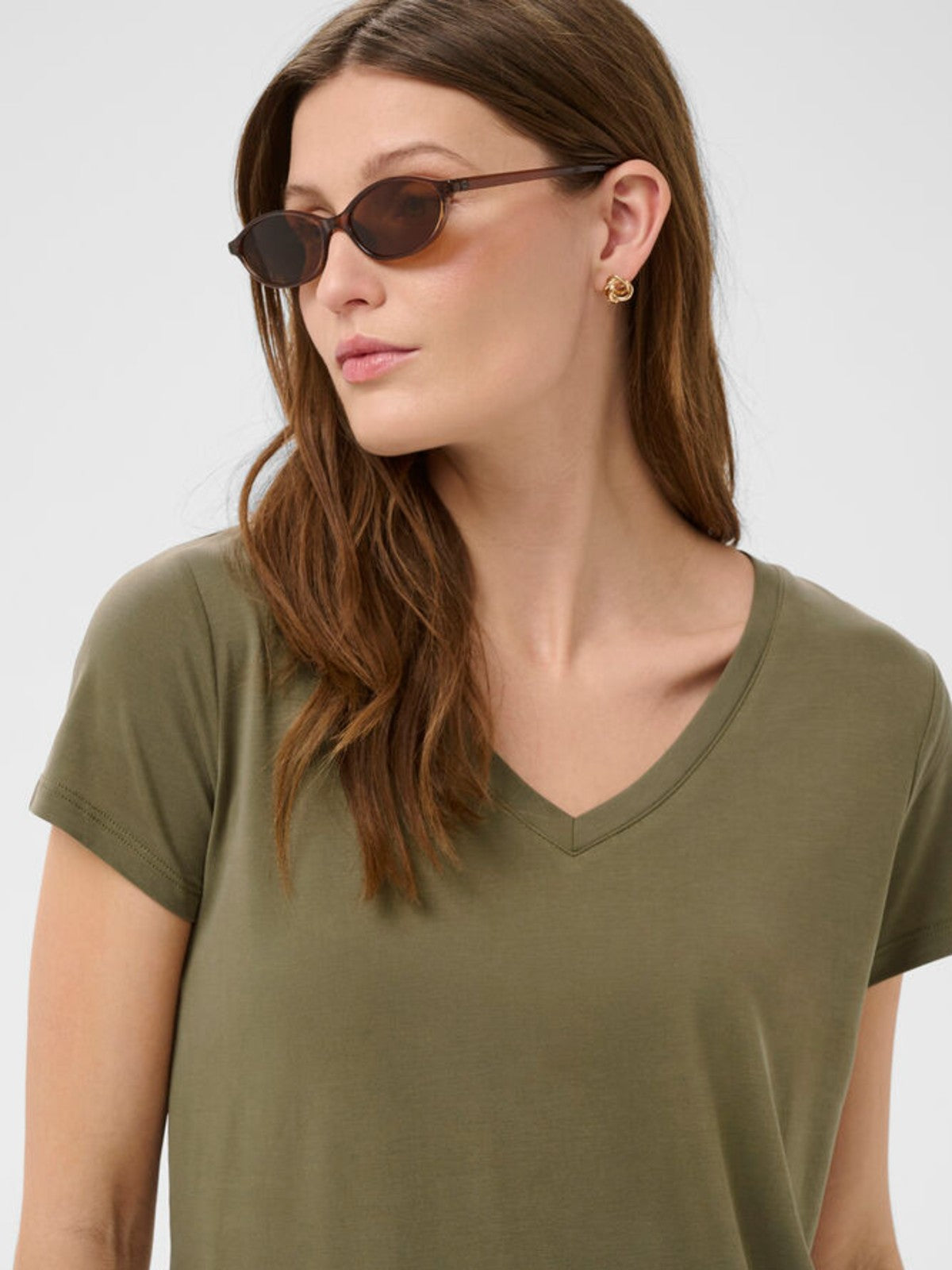 Columbine Khaki Tee