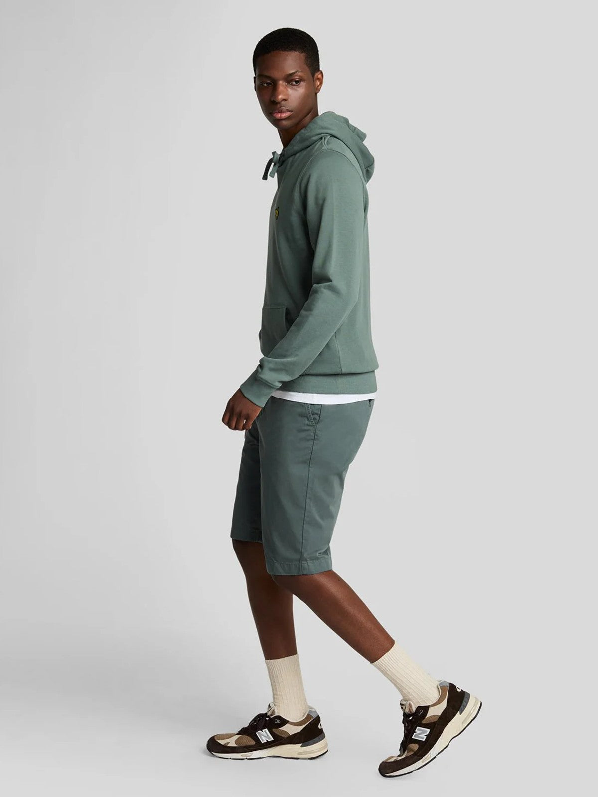 Green Chino Shorts